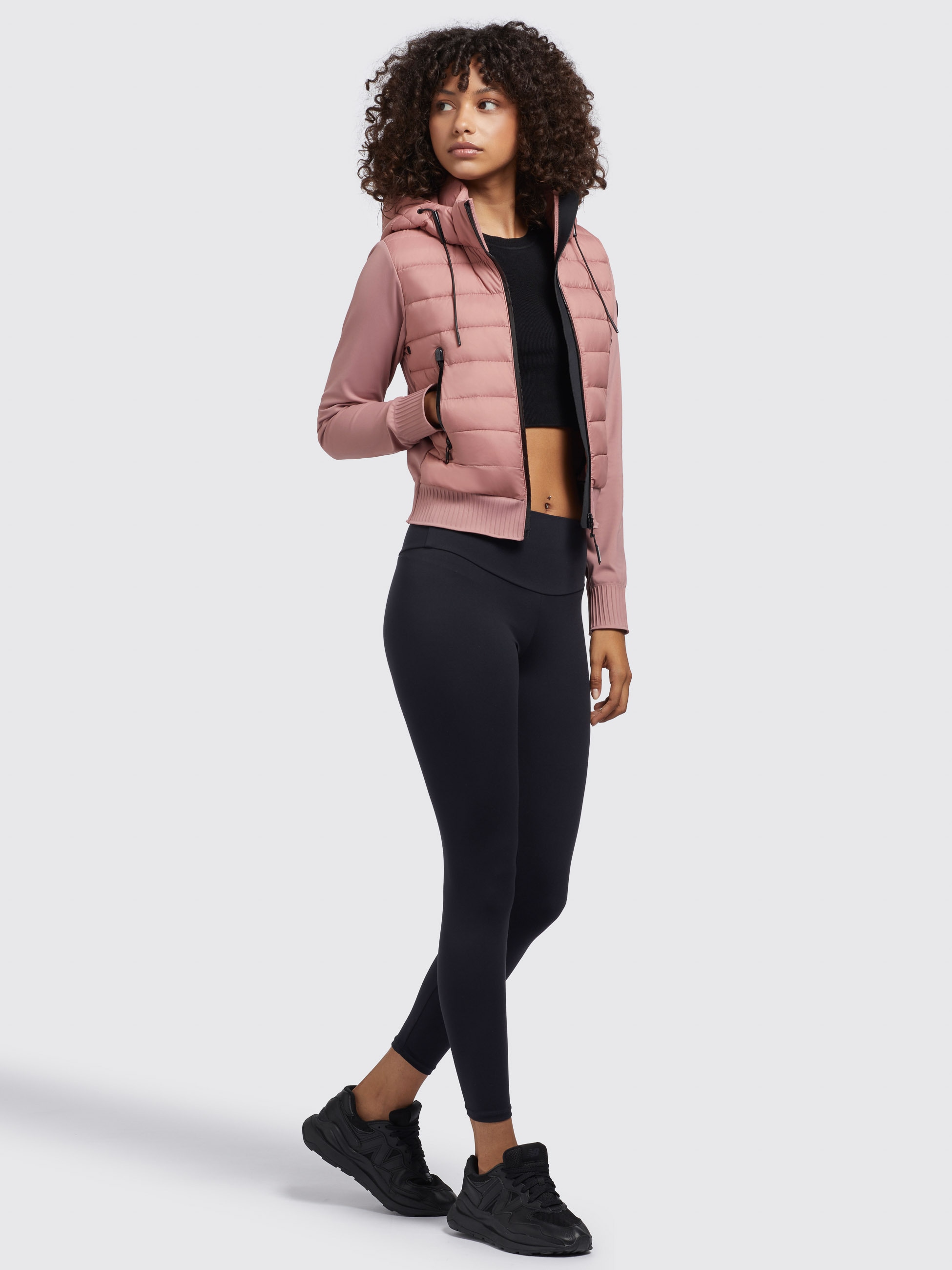 khujo Steppjacke »DALIS2 MATT«, mit Kapuze