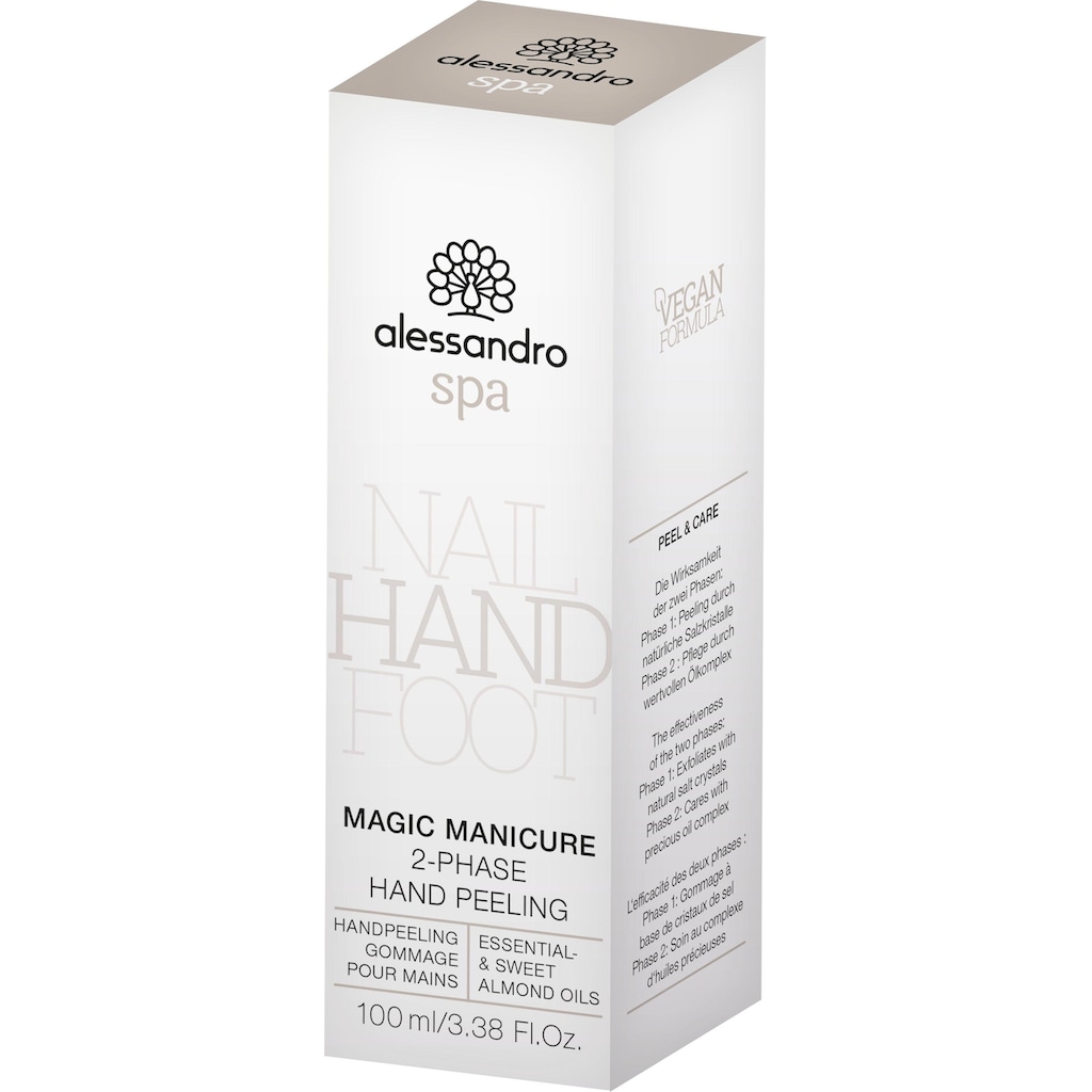 alessandro international Handpeeling »SPA MAGIC MAN. 2-PHASE HANDPEEL«