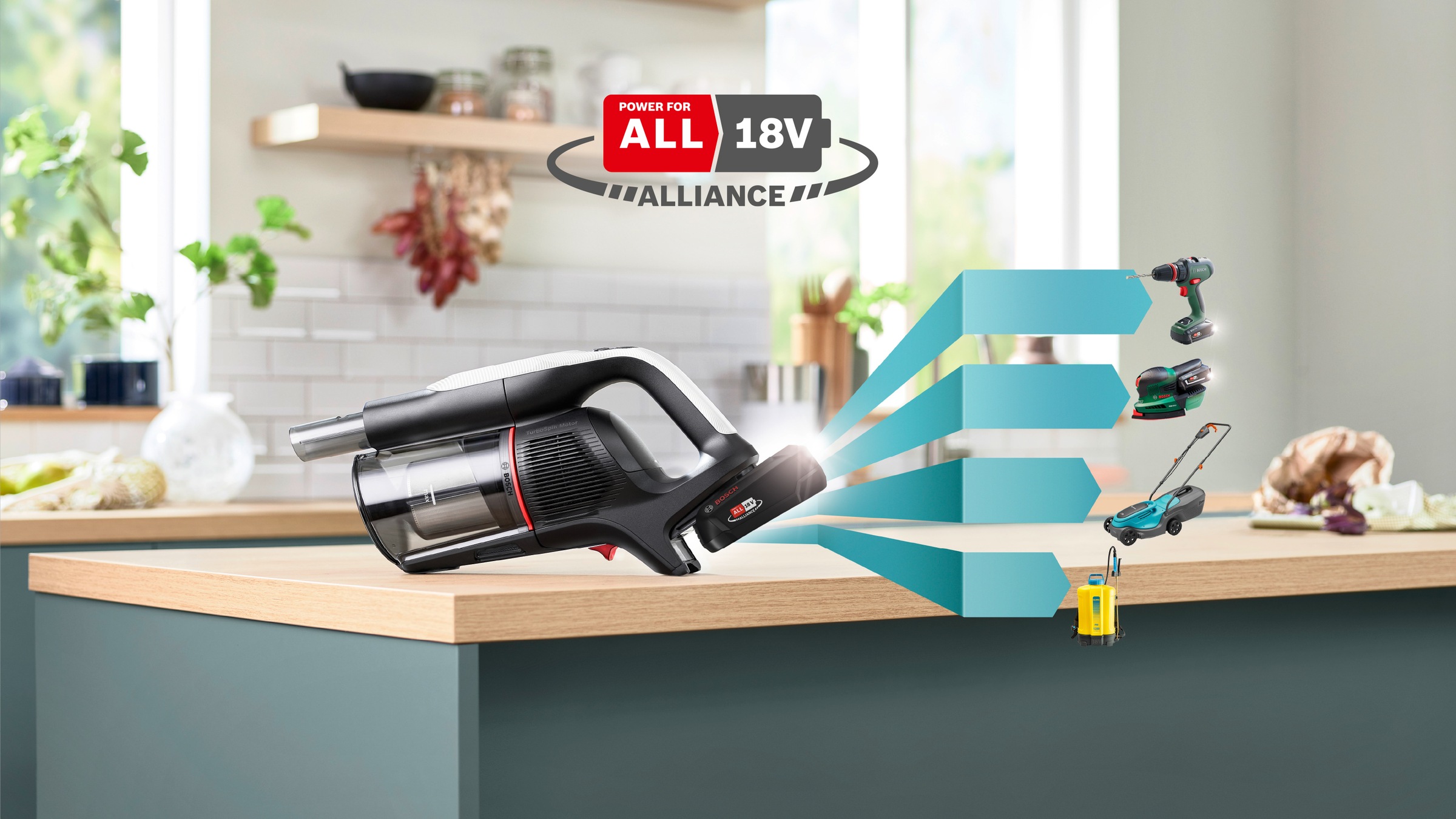 BOSCH Akku-Stielstaubsauger »Unlimited 9 BKS931BA, MicroClean™ Technology, LED-Licht,«, HEPA-Filtersystem, 10 Jahre Motorgarantie, Staubkomprimierung, weiß
