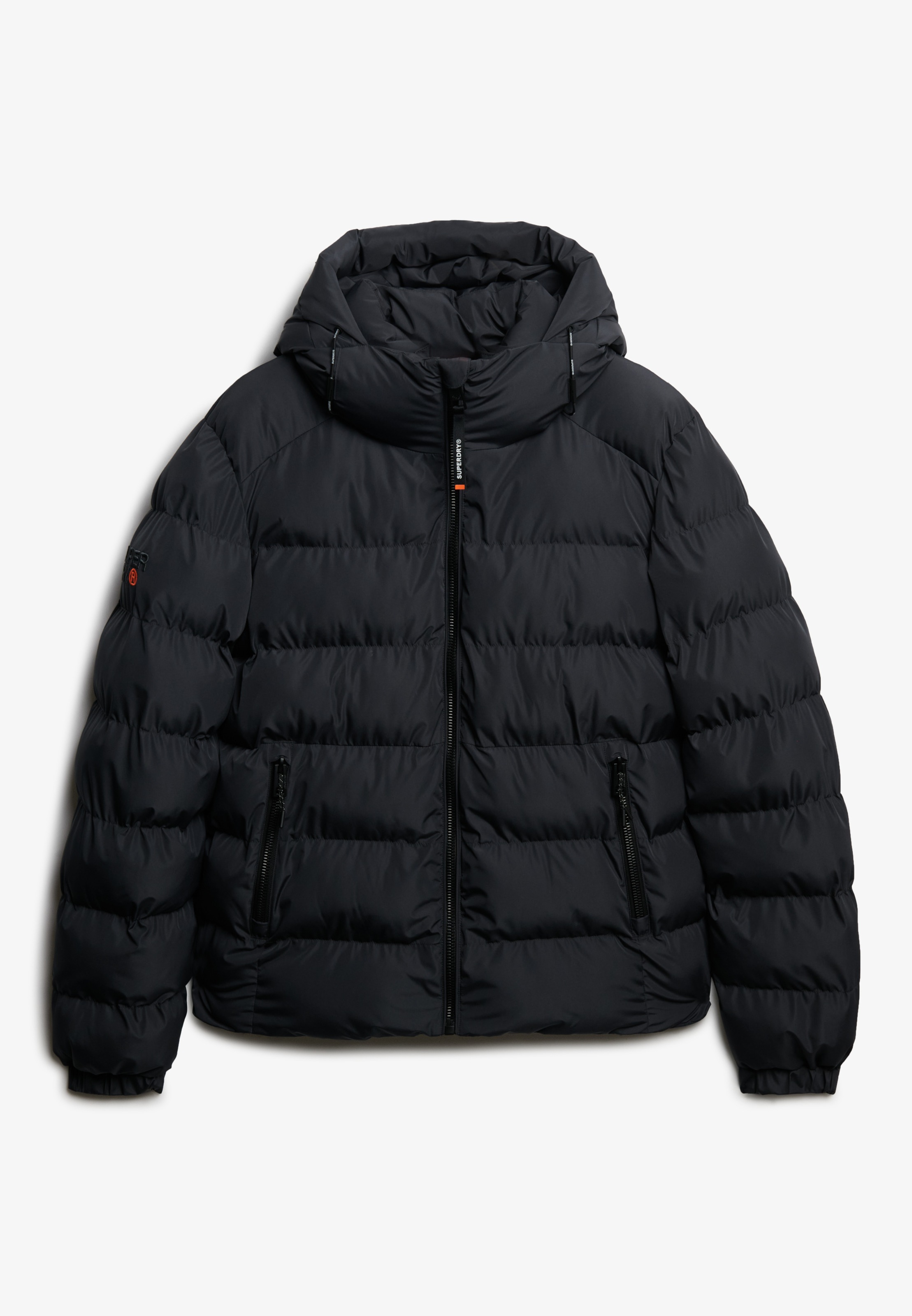 Superdry Steppjacke »HOODED SPORTS PUFFER JACKET«, mit Kapuze