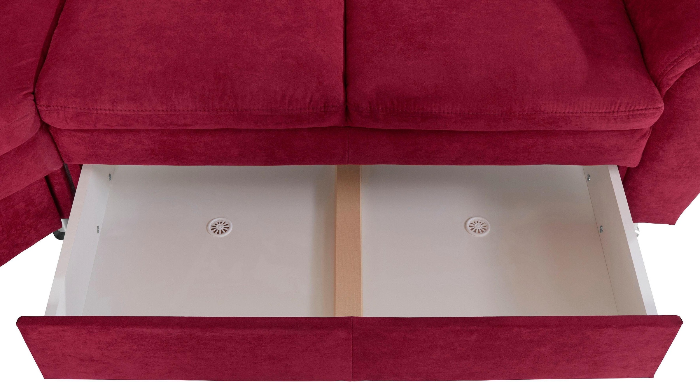 Places of Style Ecksofa »Cardoso L-Form«, mit Trapezecke für mehr Sitzkomfort, wahlweise auch mit Bettfunktion