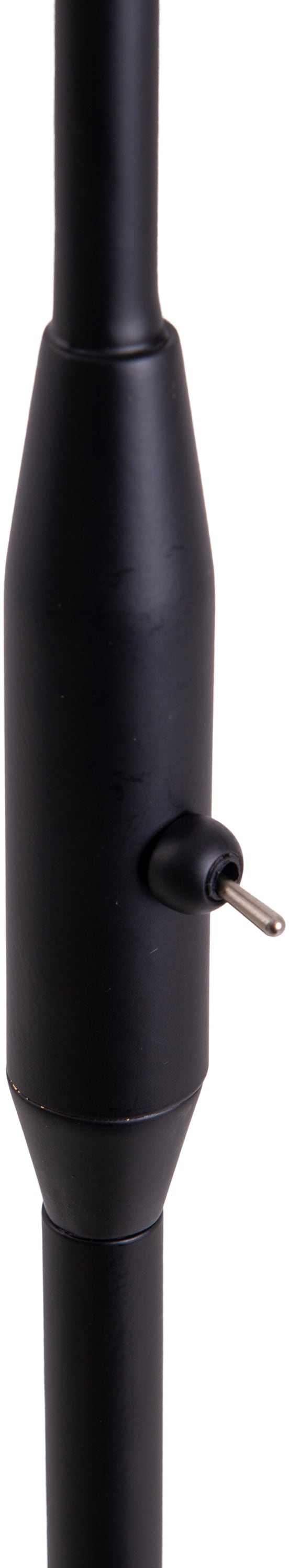 näve Stehlampe »Fumoso«, 1 flammig, Leuchtmittel E14 | ohne Leuchtmittel, Glasschirm dunkel getönt (rauchoptik) 1xE14 Kippschalter schwarz