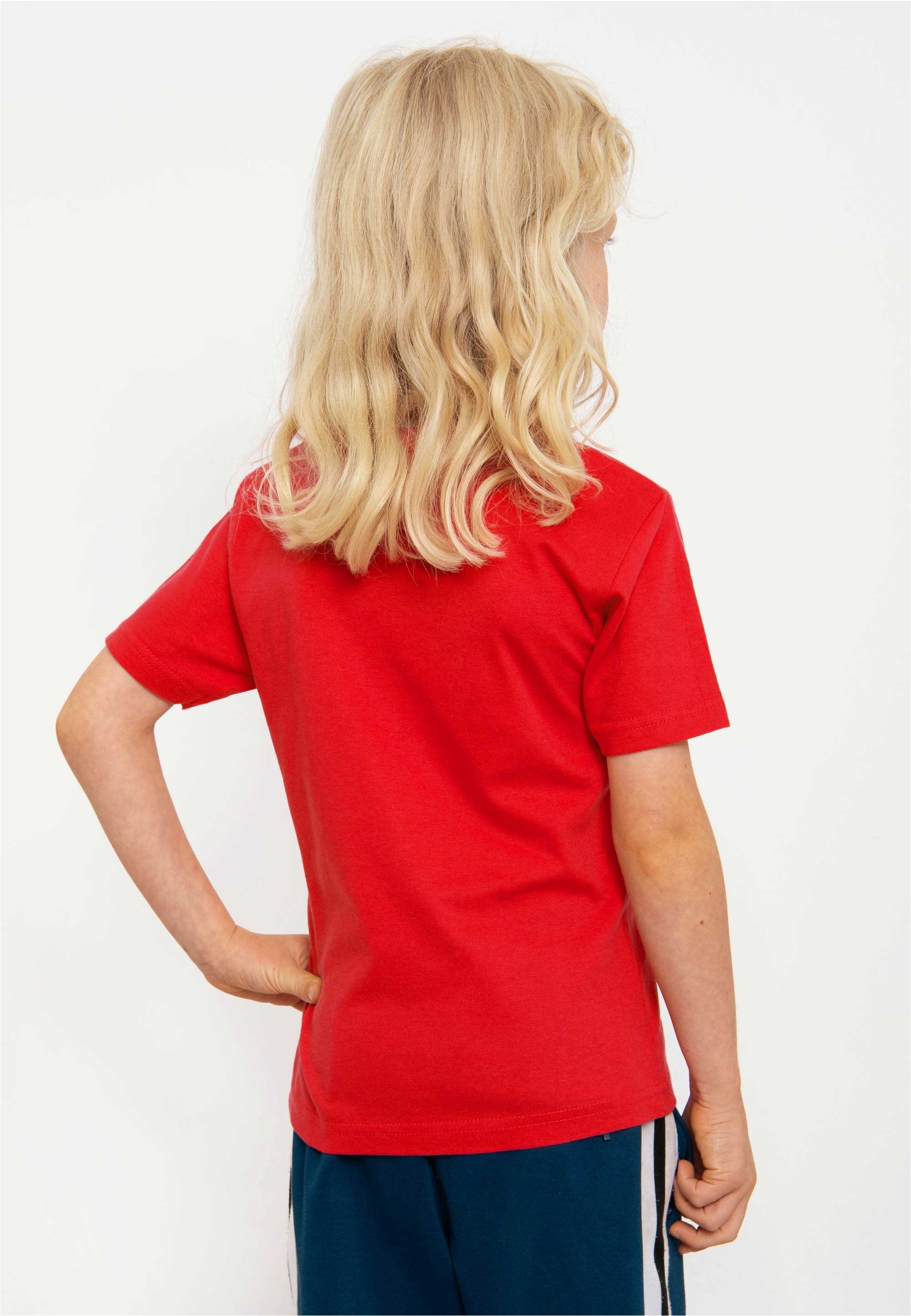 LOGOSHIRT T-Shirt »DC - Flash - Logo«, mit coolem Print