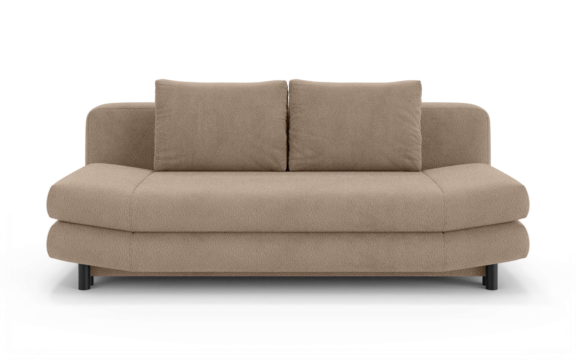 Home affaire 3-Sitzer »LENNARA Schlafsofa mit Bettkasten, Maße B/T/H: 209/96/86 cm«, Sofa mit Wellenunterfederung, hoher Sitzkomfort