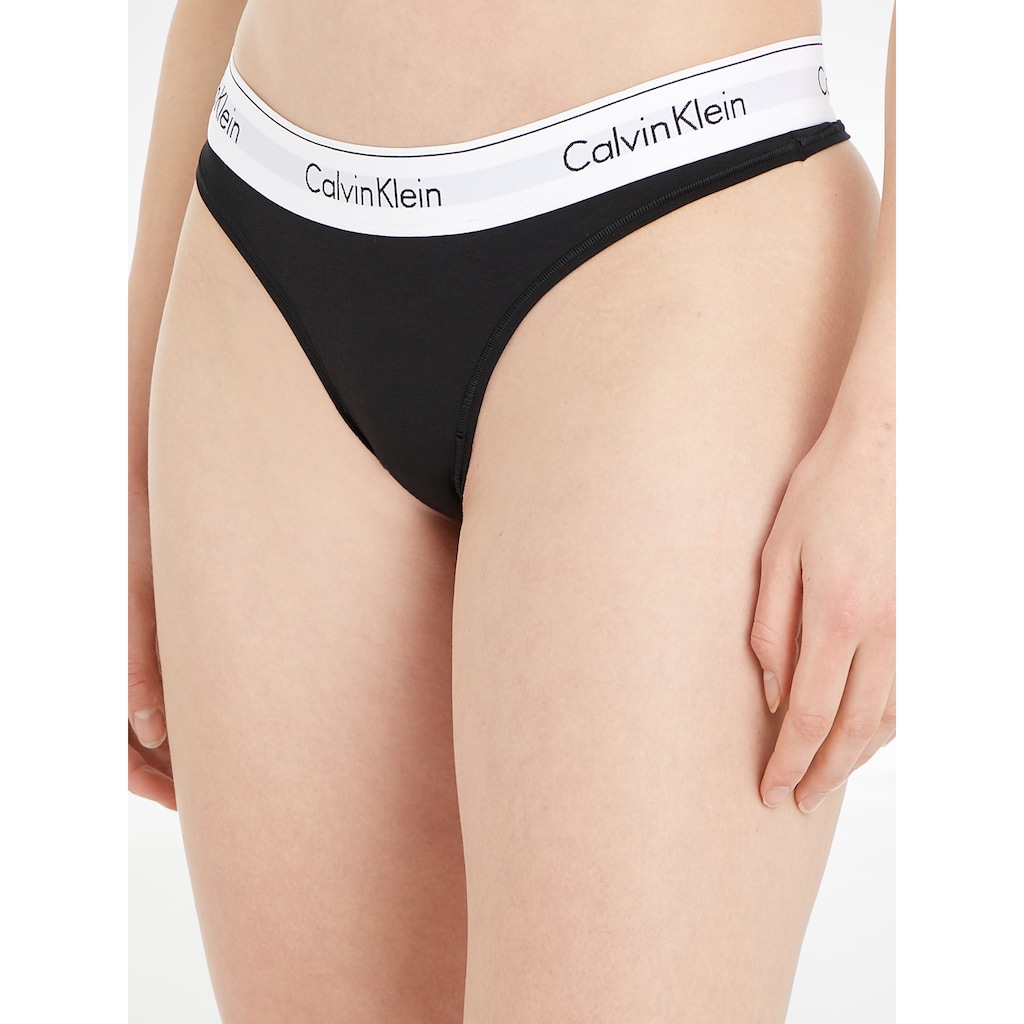 Calvin Klein Underwear String »MODERN COTTON«, mit breitem Bündchen