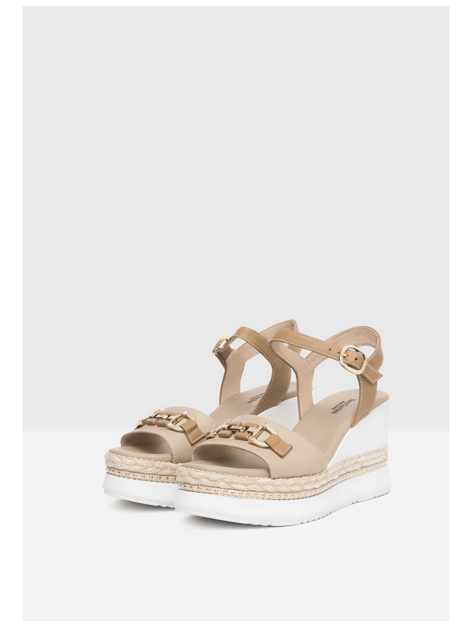 Nero Giardini Keilsandalette »Nero Giardini Sandalen Leder«