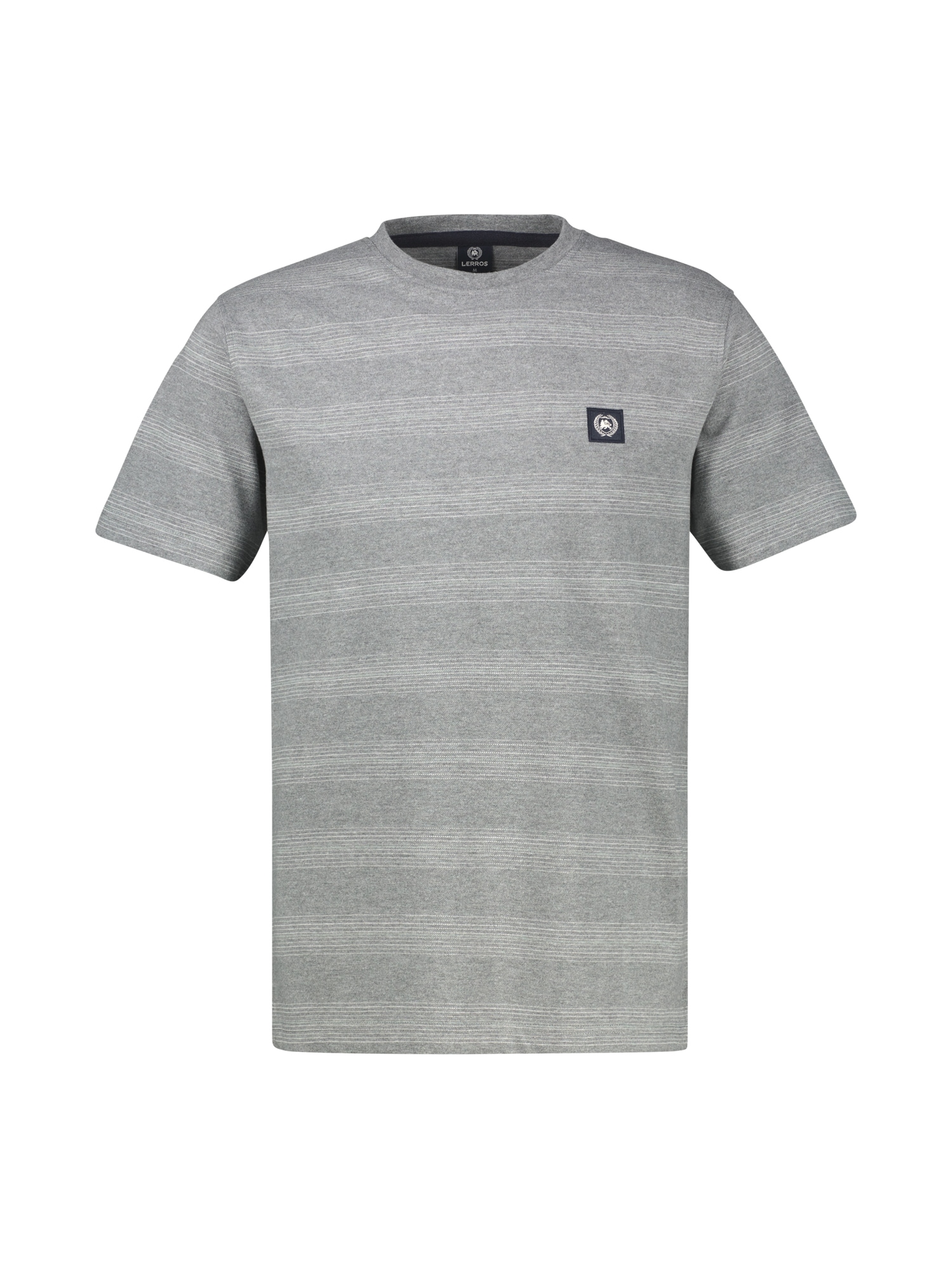 LERROS T-Shirt »T-Shirt in Piquéqualität mit dezenten Querstreifen«
