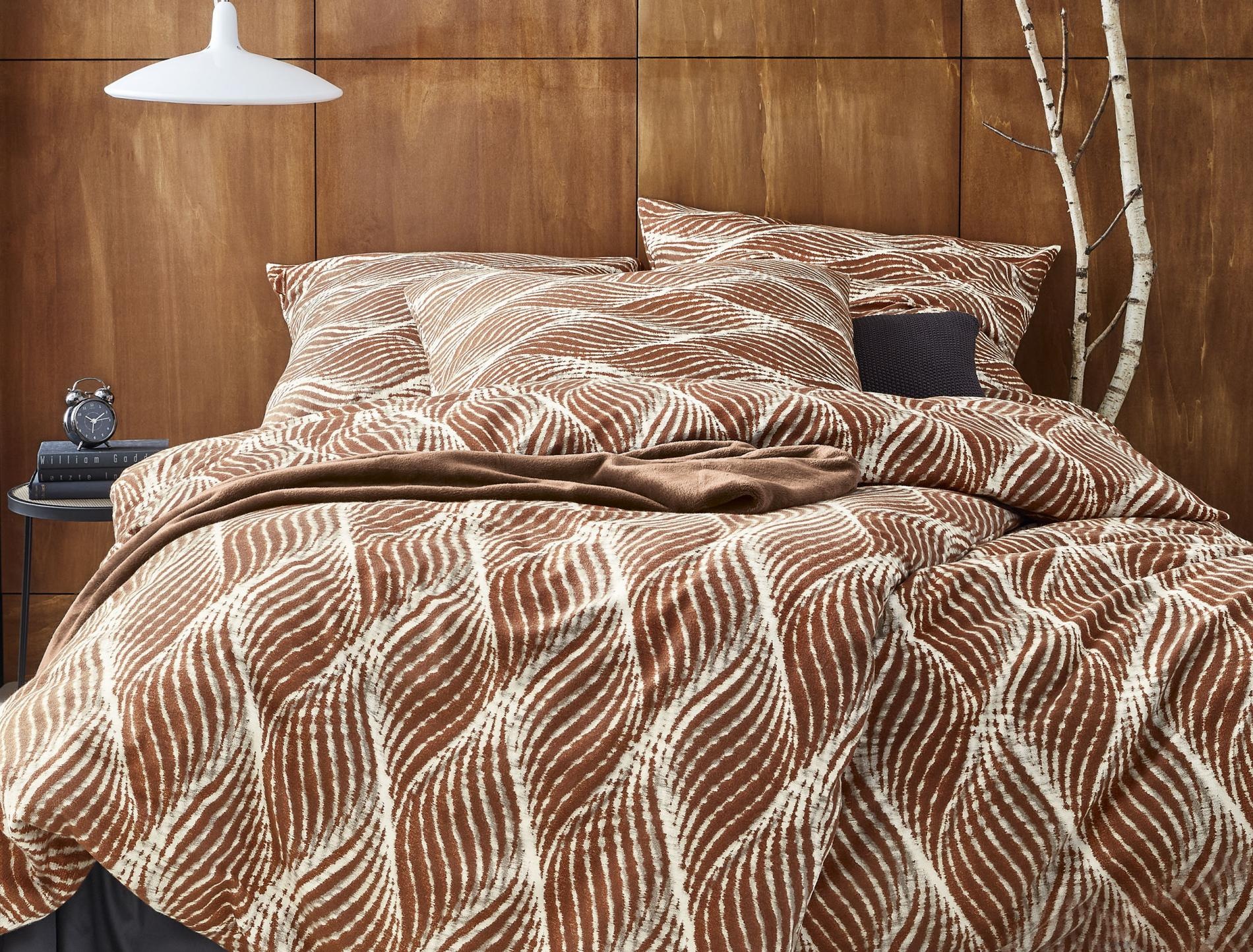 Irisette Bettwäsche "Alpaka 8371" 2 Stk. tlg. wohlig warm und kuschelig günstig online kaufen