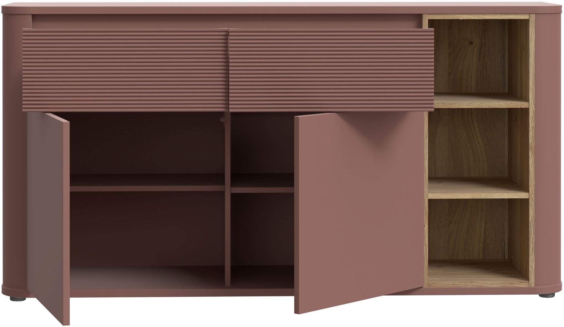FORTE Sideboard B/H/T 160/83,1/41,3 cm , Stauraum, MDF Front