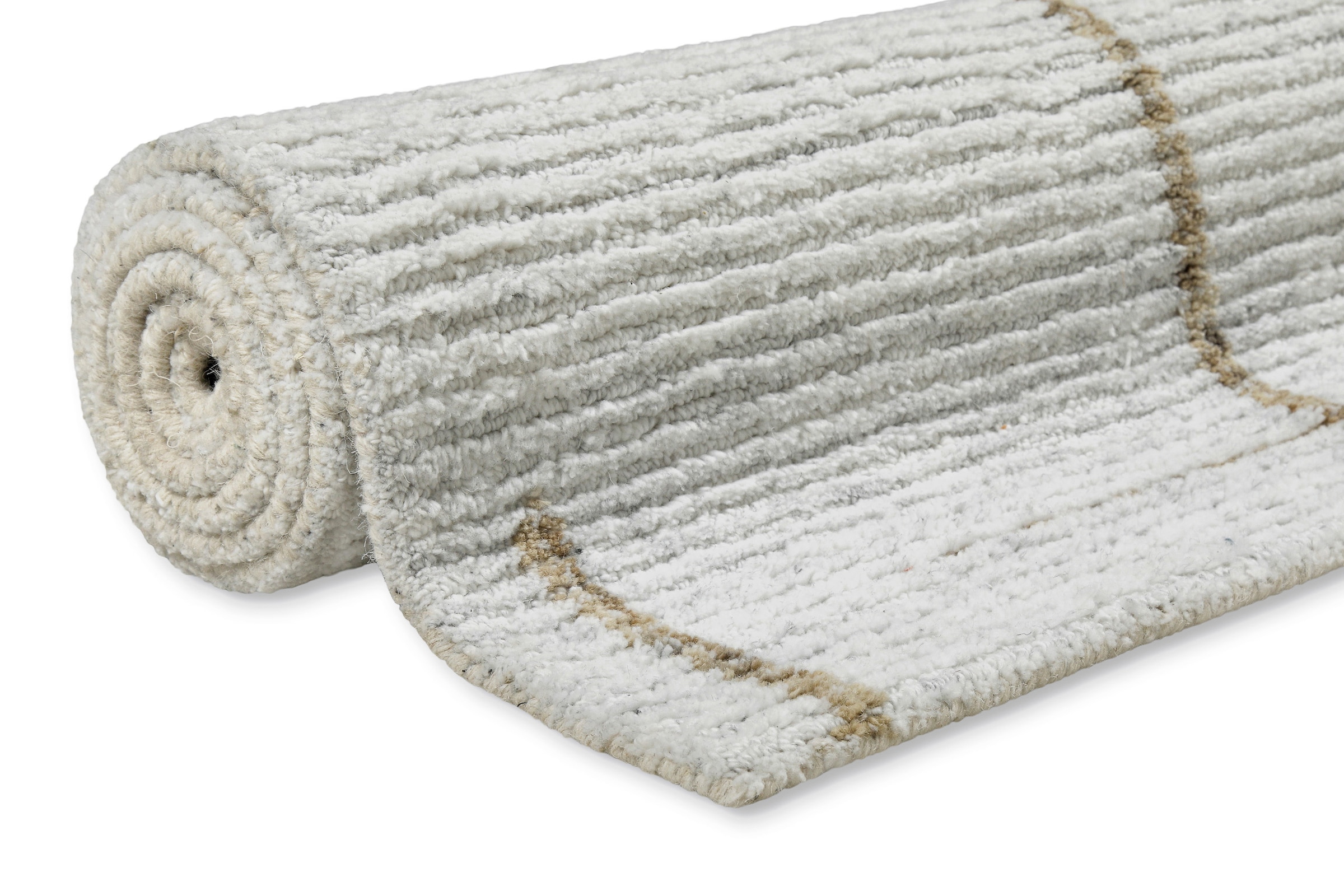 Wecon home Teppich »Hamptons TWENTYTWO«, rechteckig, 10 mm Höhe, Läufer, Fasermix, Kurzflor, Wohnzimmer, elegant, geometrisch