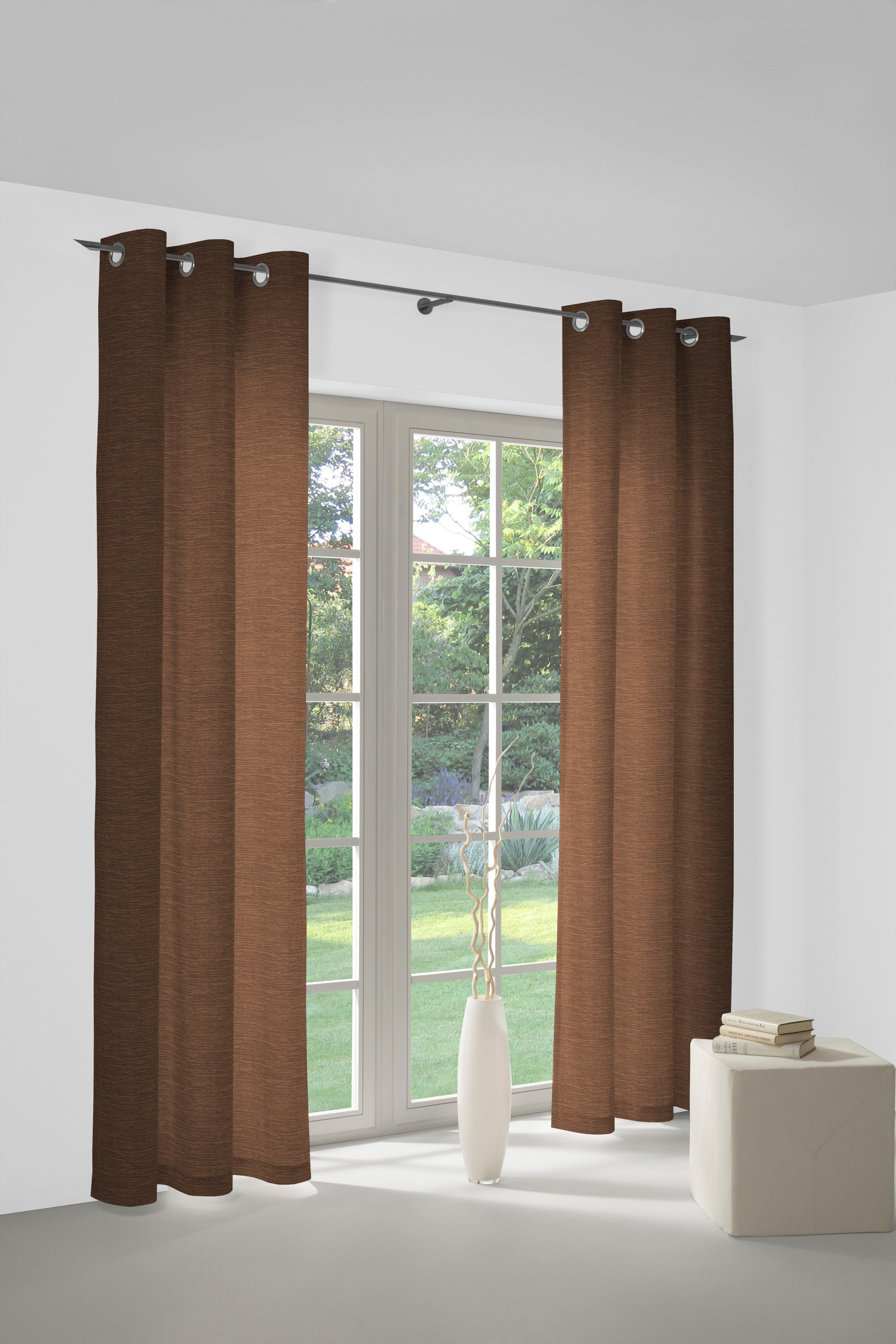 Wirth Vorhang "Trondheim 328 g/m²" Ösen;Deutsch (DE);Englisch (EN);Finnisch günstig online kaufen