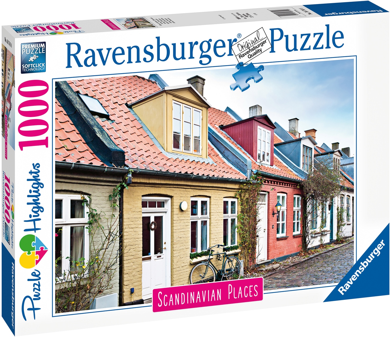 Ravensburger Puzzle »Häuser in Aarhus, Dänemark«, Made in Germany, FSC® - schützt Wald - weltweit