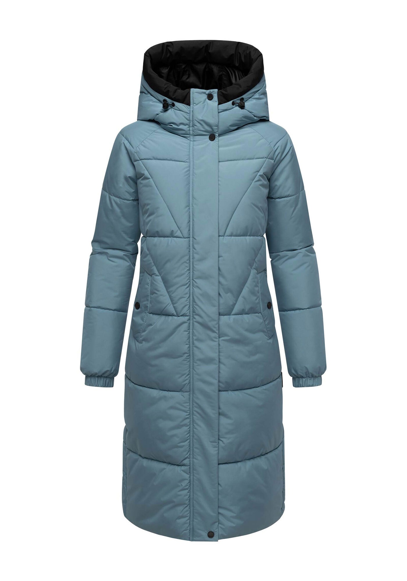Marikoo Winterjacke »Yaskaa«, Bewegungsschlitze mit Druckknopfverschluss