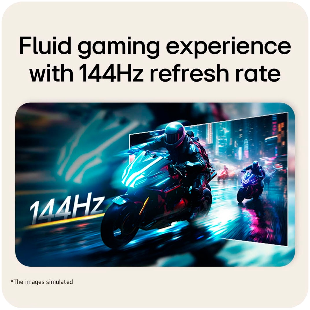 LG Smart Monitor »34U620SB« 86 cm/34 ″  3440 x 1440 px UWQHD 5 Reaktionszeit 144 Hz