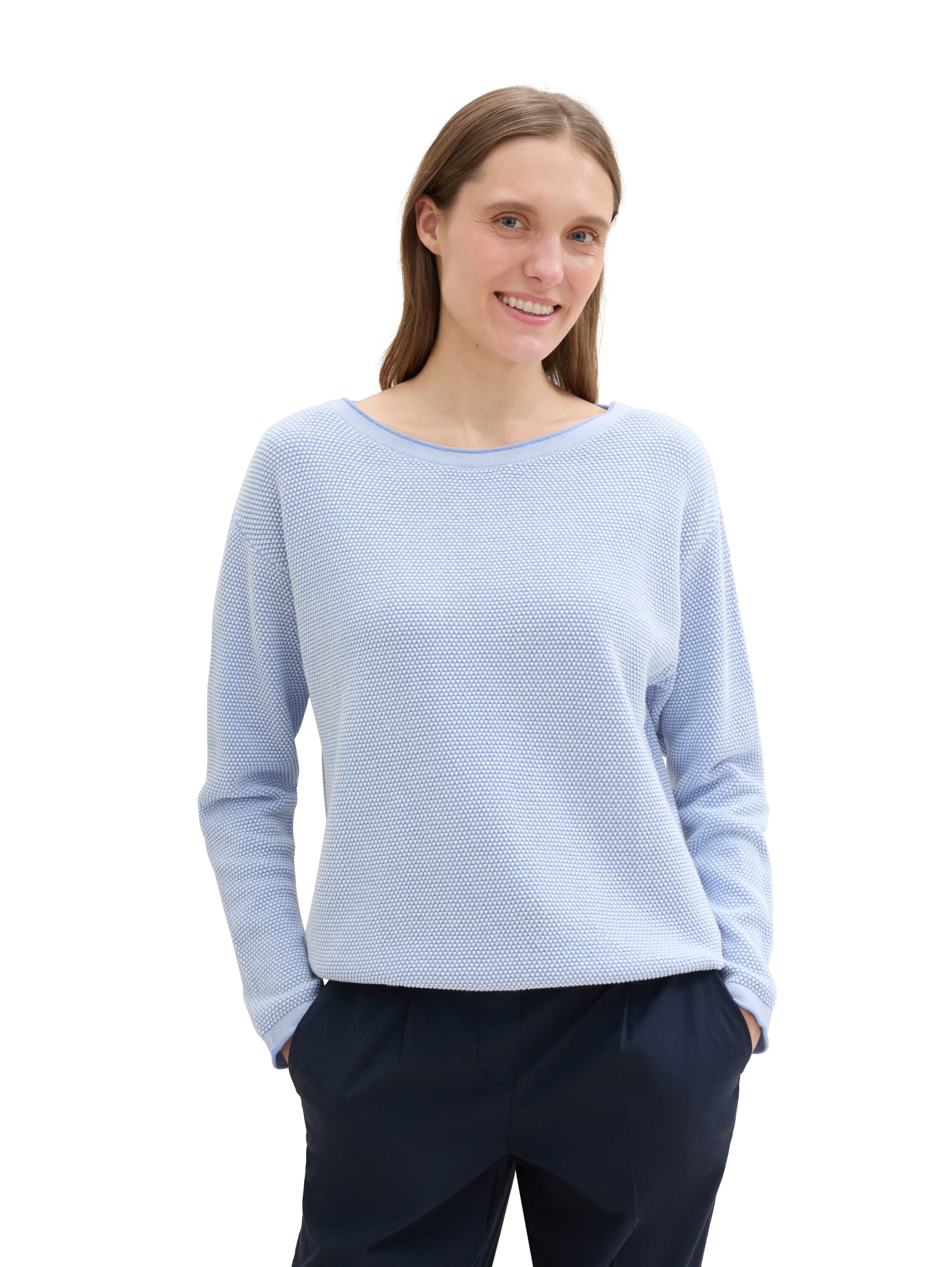 TOM TAILOR Strickpullover, mit modischer Struktur