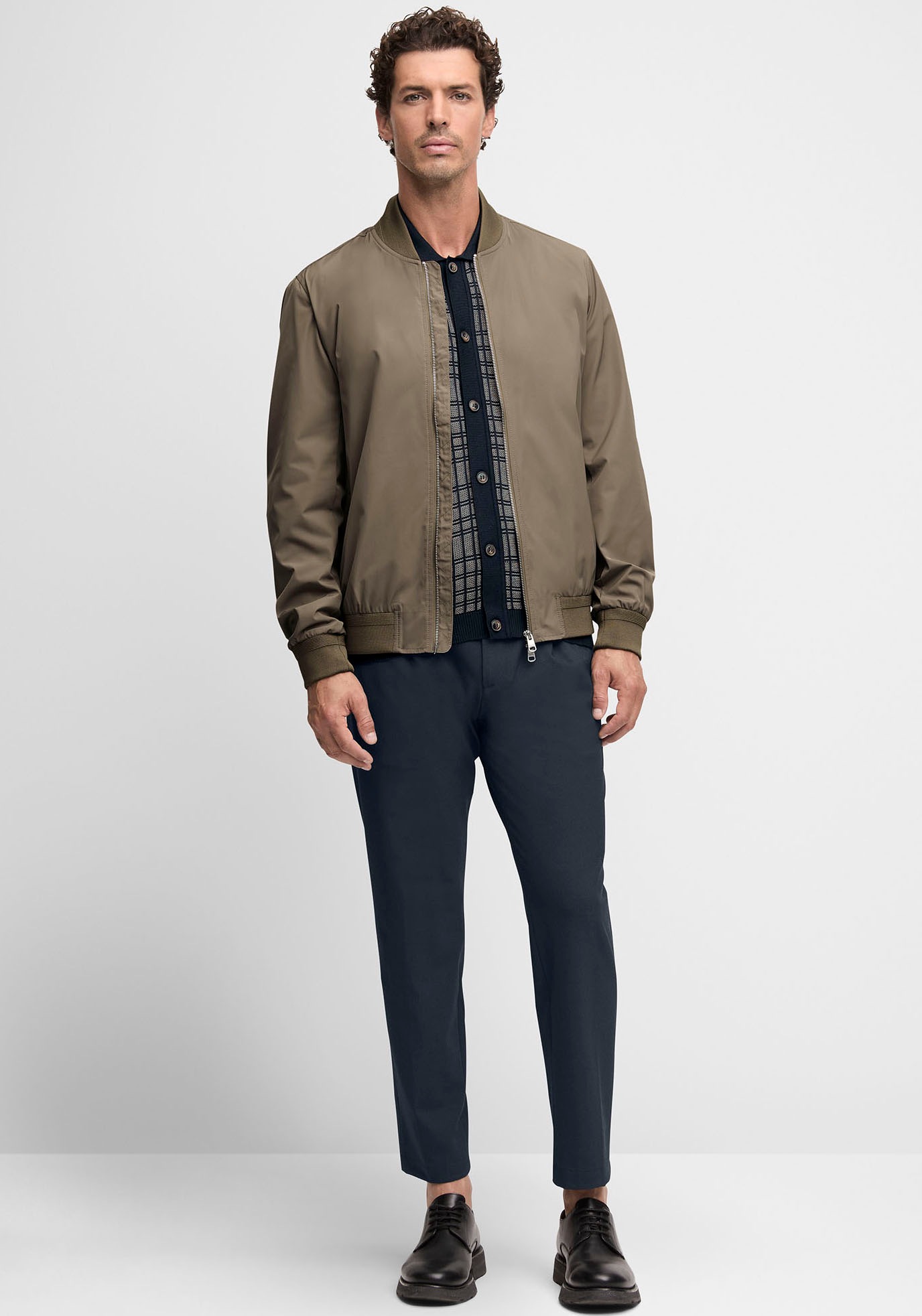 Thumbnail - Cinque Blouson "CIRAPID" Regular Fit, 2-Wege-Reißverschluss