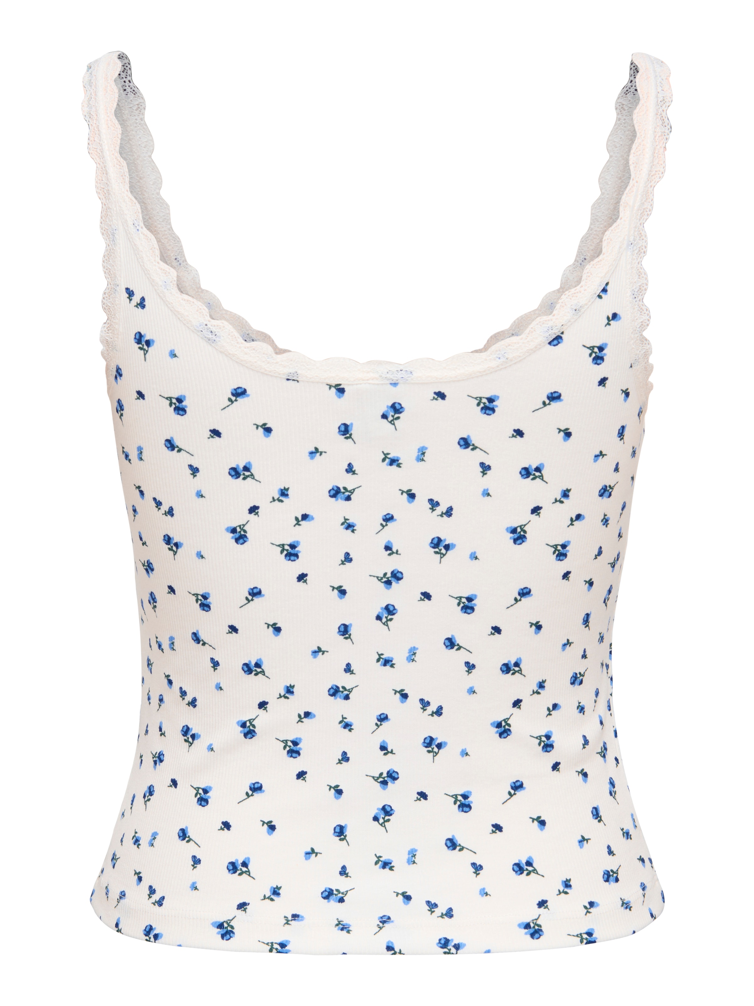 ONLY Trägertop »ONLFENJA LACE TANK TOP BOX JRS« Baumwollmischung, Stretch, regular fit