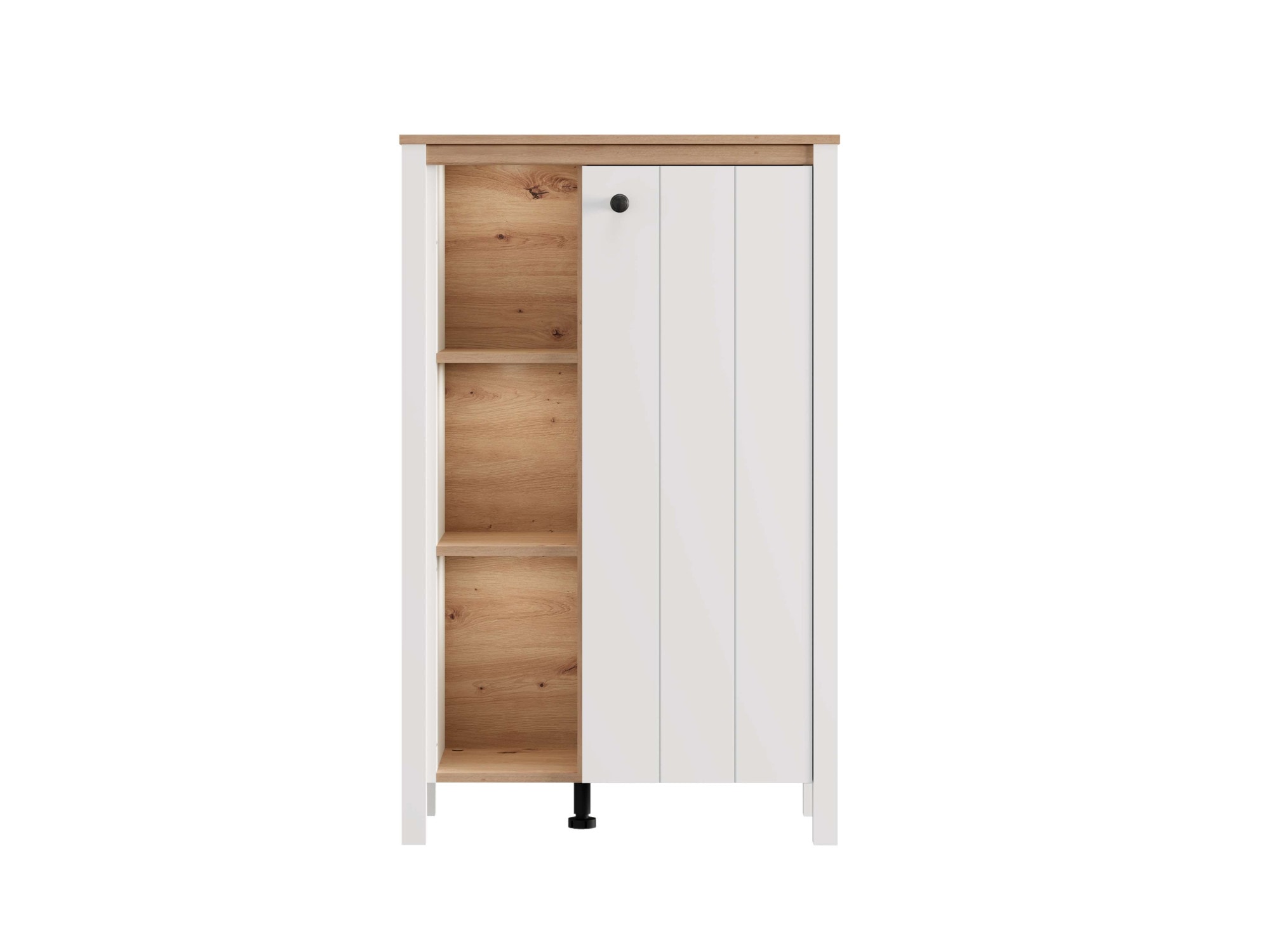 Home affaire Highboard »BEDFORD, Hochkommode, Vitrine, Glasvitrine, Kombi-Highboard« MDF-Profil 2D ummantelt, Hotstamping