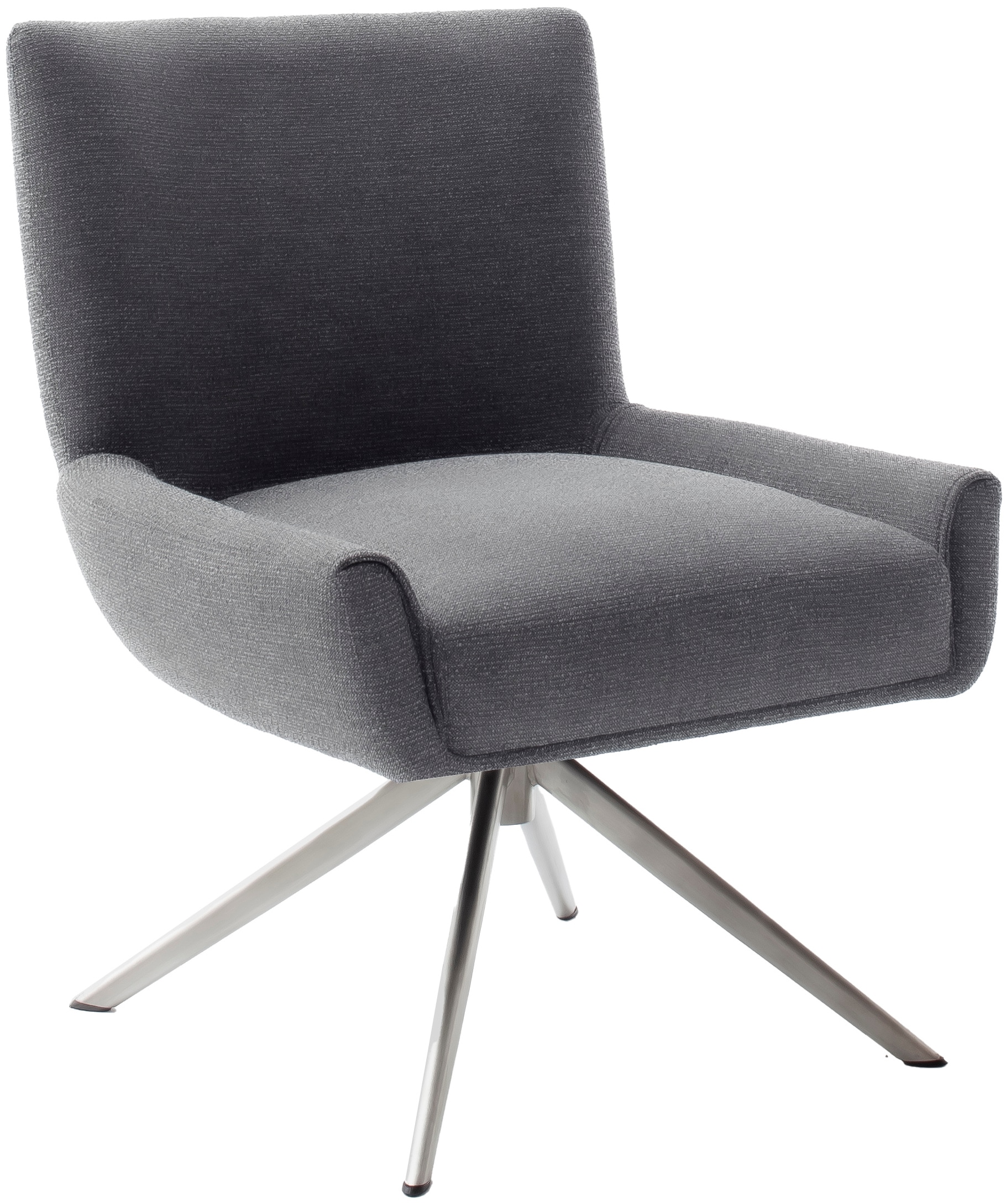 MCA furniture »WILSON Esszimmerstuhl, Armlehnstuhl, Polsterstuhl, modern« (Set) 1 Stk.Stuhl, Armlehnenstuhl, drehbar, Taschenfederkern, belastbar 160 kg,XXL