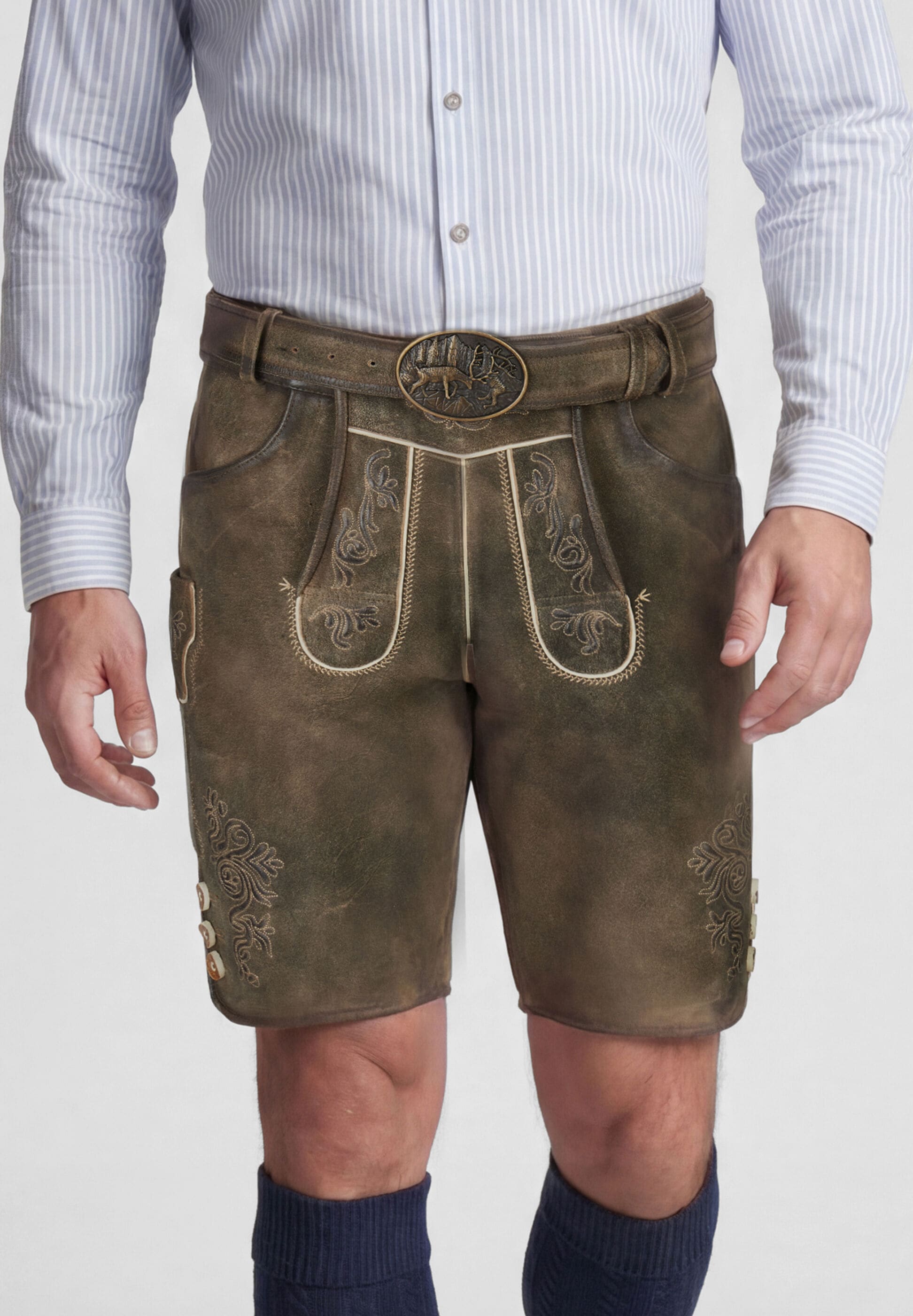 Spieth & Wensky Lederhose »TG-Kaisheim«  mit passendem Gürtel