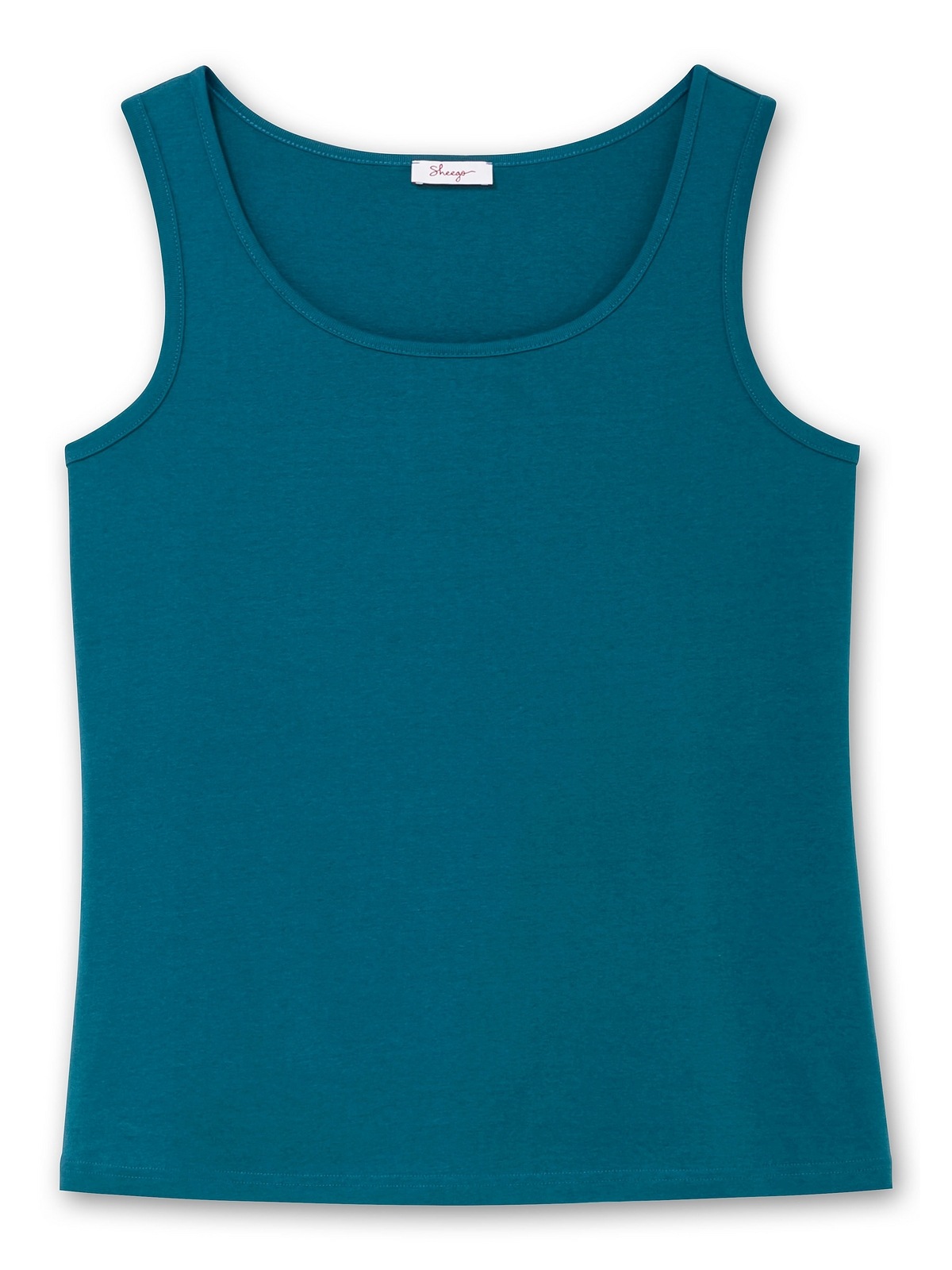 Sheego Tanktop »Große Größen«, aus reiner Baumwolle