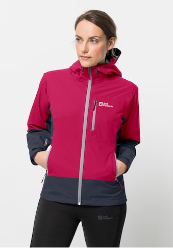 Outdoorjacke »EAGLE PEAK 2L JKT W«, mit Kapuze