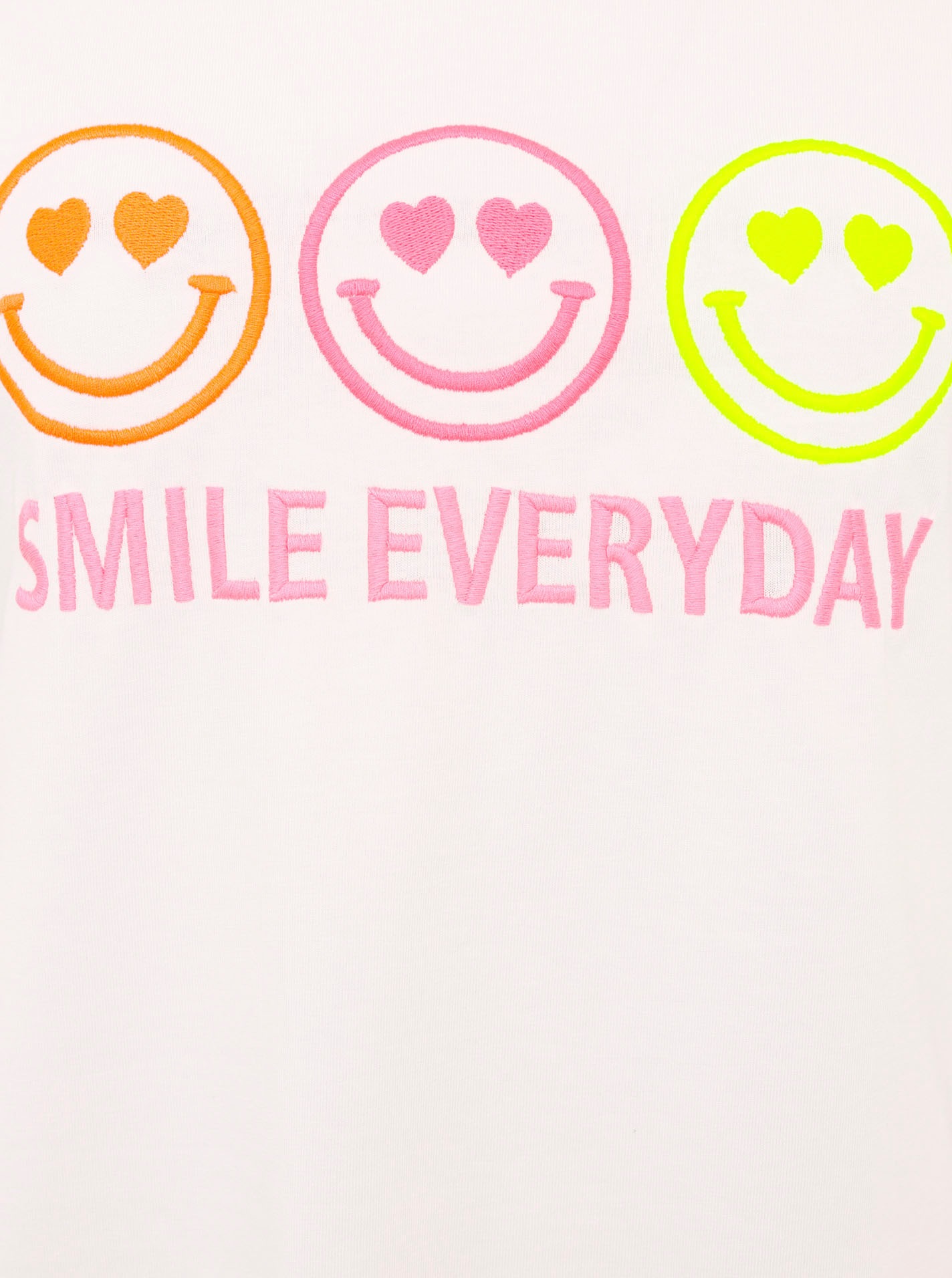 Zwillingsherz T-Shirt »"Smile everyday"«, mit motivierendem Schriftzug