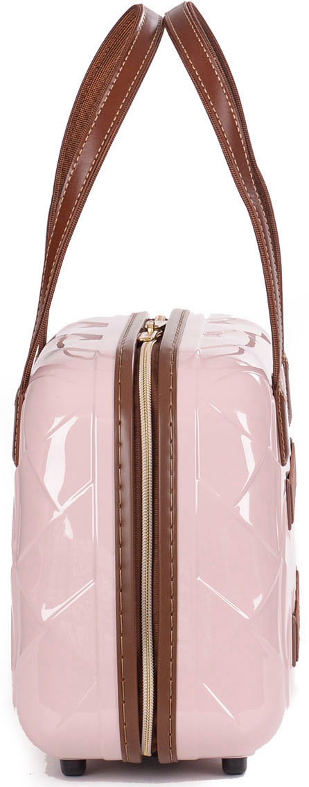 Stratic Beautycase »Leather&More rose«, Handtasche Damen Tasche Damen Henkeltasche