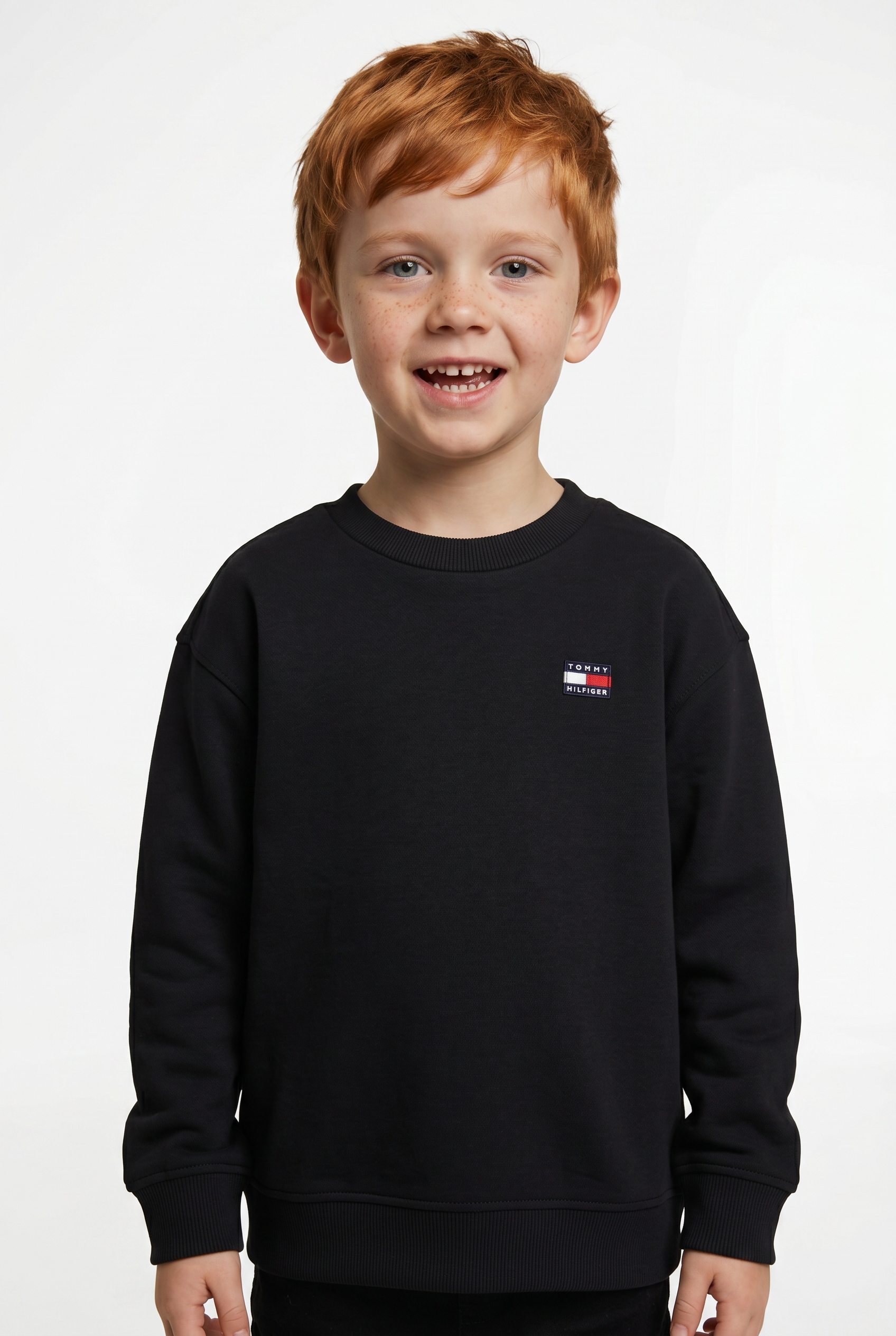 Tommy Hilfiger Sweatshirt, Rundhalsausschnitt, Regular Fit, Kinder bis 16 Jahre