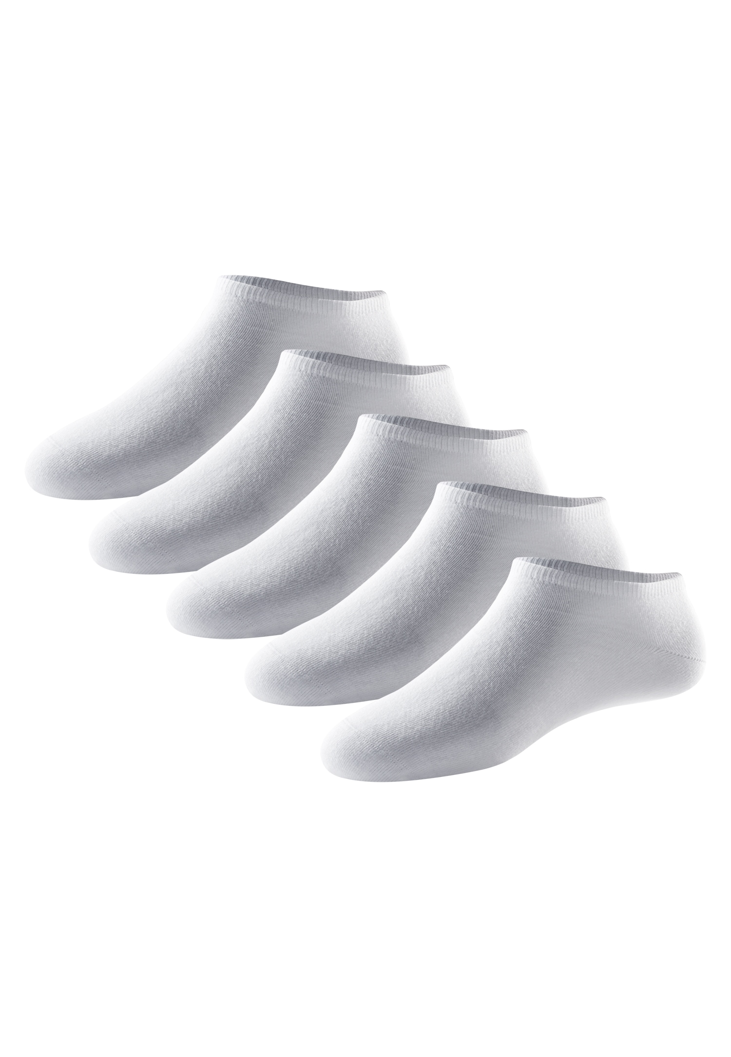 Schiesser Sneakersocken "Bluebird" 5 Paar, 5 Paar tlg. mit extra softem Bund