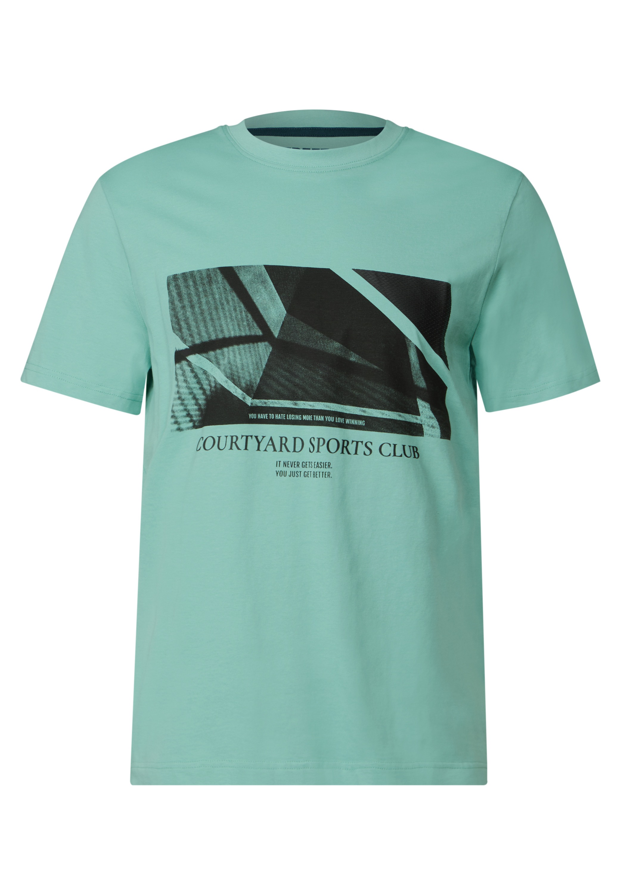 STREET ONE MEN T-Shirt, aus reiner Baumwolle