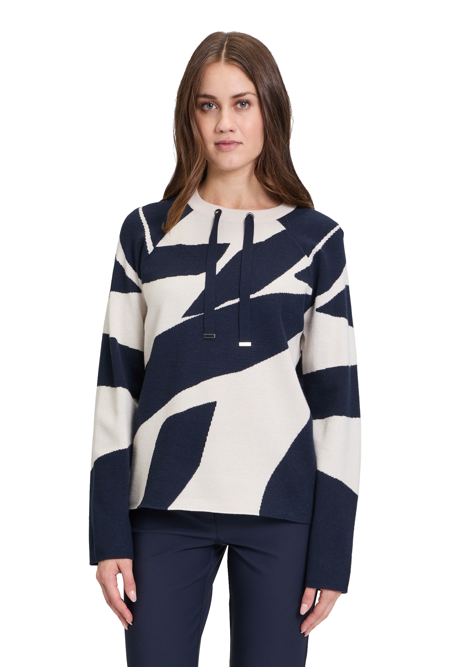 Betty Barclay Strickpullover "Betty Barclay Strickpullover mit Jacquard", M günstig online kaufen