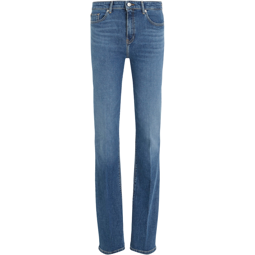 Tommy Hilfiger Curve Bootcut-Jeans »CRV BOOTCUT RW MEL«, Große Größen