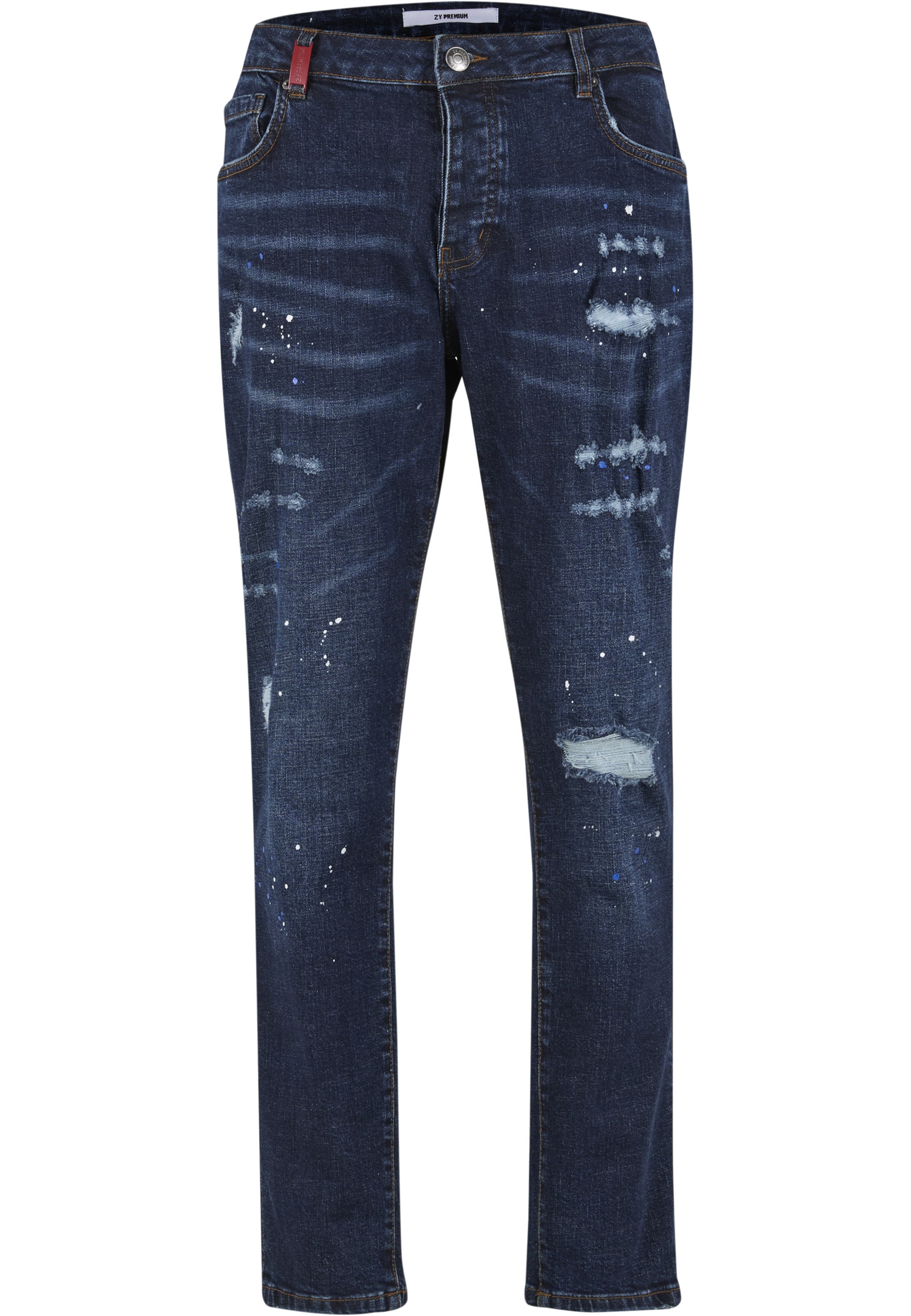 2Y Premium 1100000002199 "2Y Premium 2Y LEONARDO RIPPED SLIM FIT JEANS"