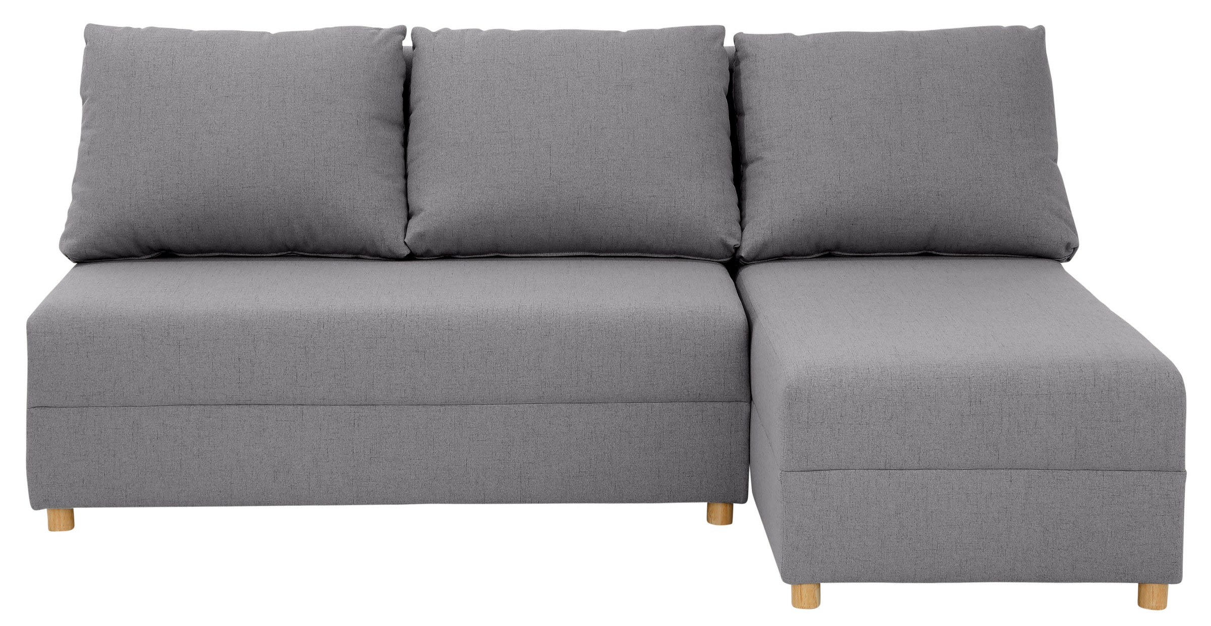 INOSIGN Ecksofa »Mick L-Form«, Longchair links/rechts montierbar, wahlweise mit Bettfunktion