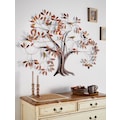 Home affaire Wanddekoobjekt »Baum«, Wanddeko, Wanddekoration, aus Metall,  Wohnzimmer bestellen | BAUR