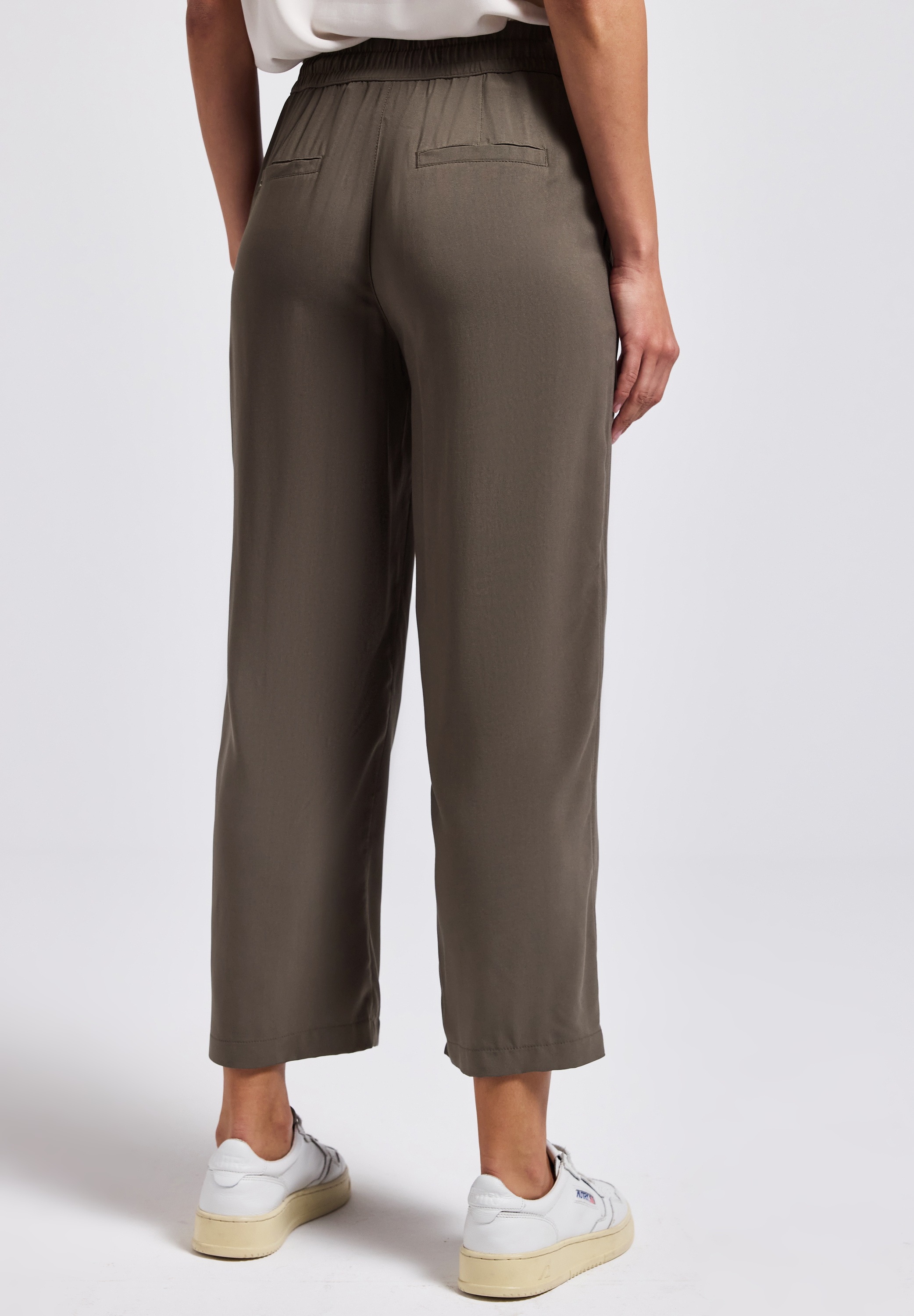 STREET ONE Stoffhose "Style Emee", mit elastischem Bund mit Tunnelzug günstig online kaufen