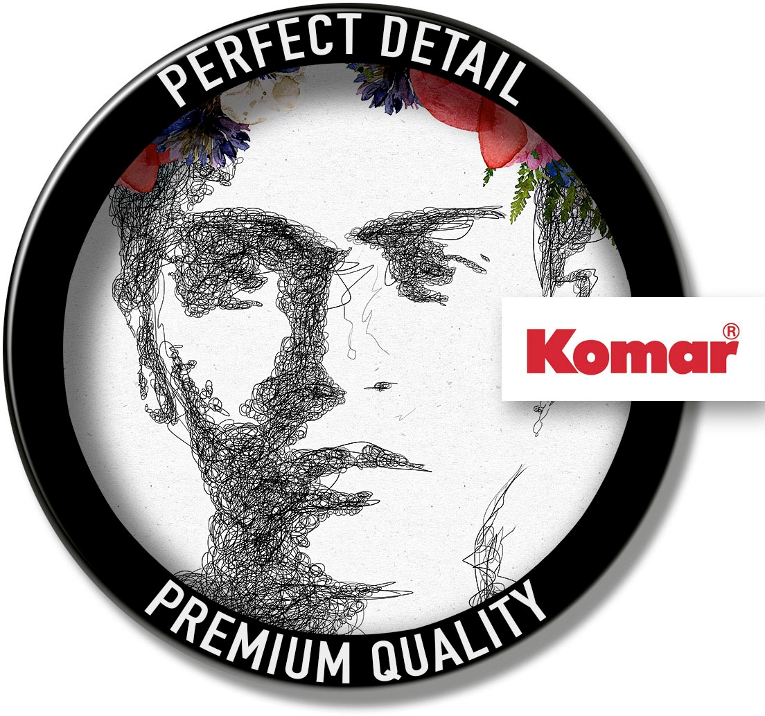 Thumbnail - Komar Bild "Valeria-Mariana" Natur 1 Stk. tlg. Wandbild zur Dekoration - ohne Rahmen