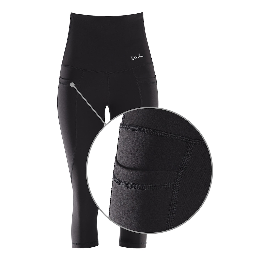 Winshape Leggings »¾-Functional Comfort HWL215C« High Waist mit praktischen Taschen