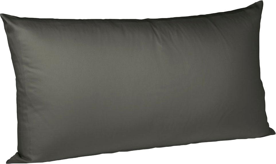 fleuresse Kissenbezug "Colours Mako Satin, 100% Baumwolle, mit Reißverschluss" Mako Satin, glänzend, glatt, Premium Qualität