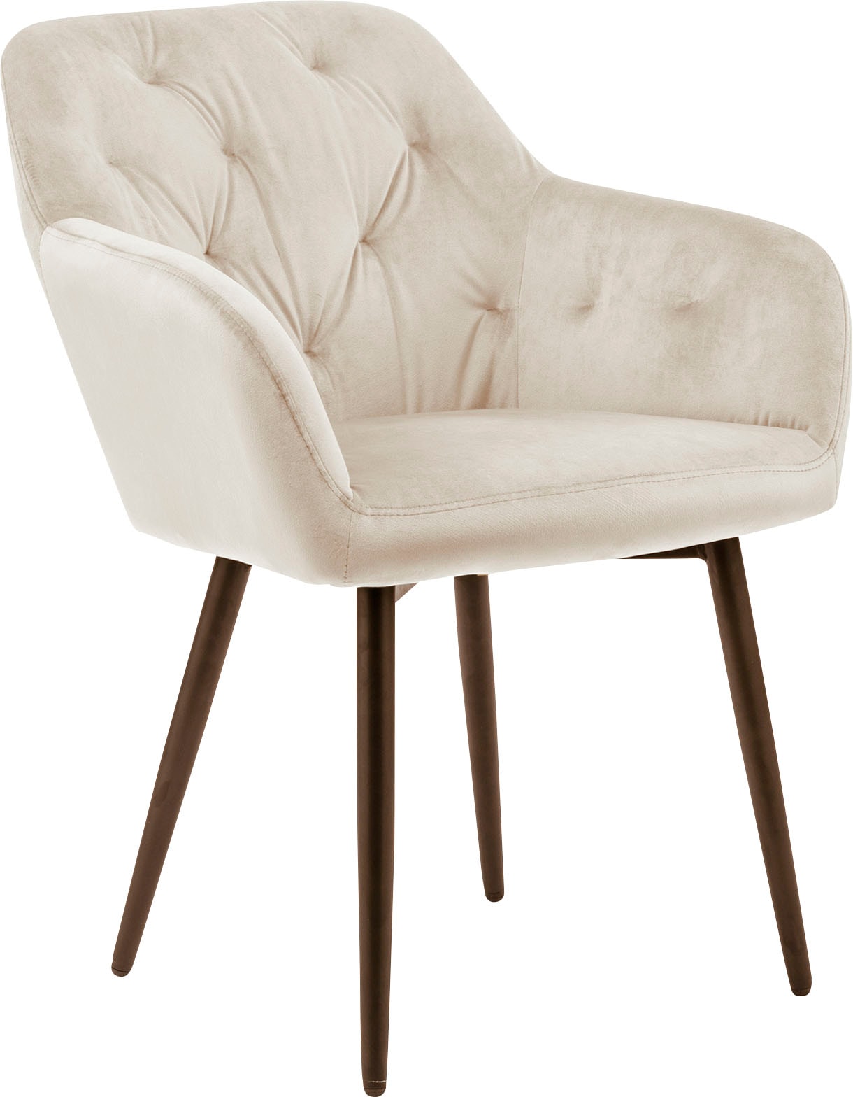 SalesFever Esszimmerstuhl "Coventry Komfortabler Polstertuhl im eleganten S günstig online kaufen