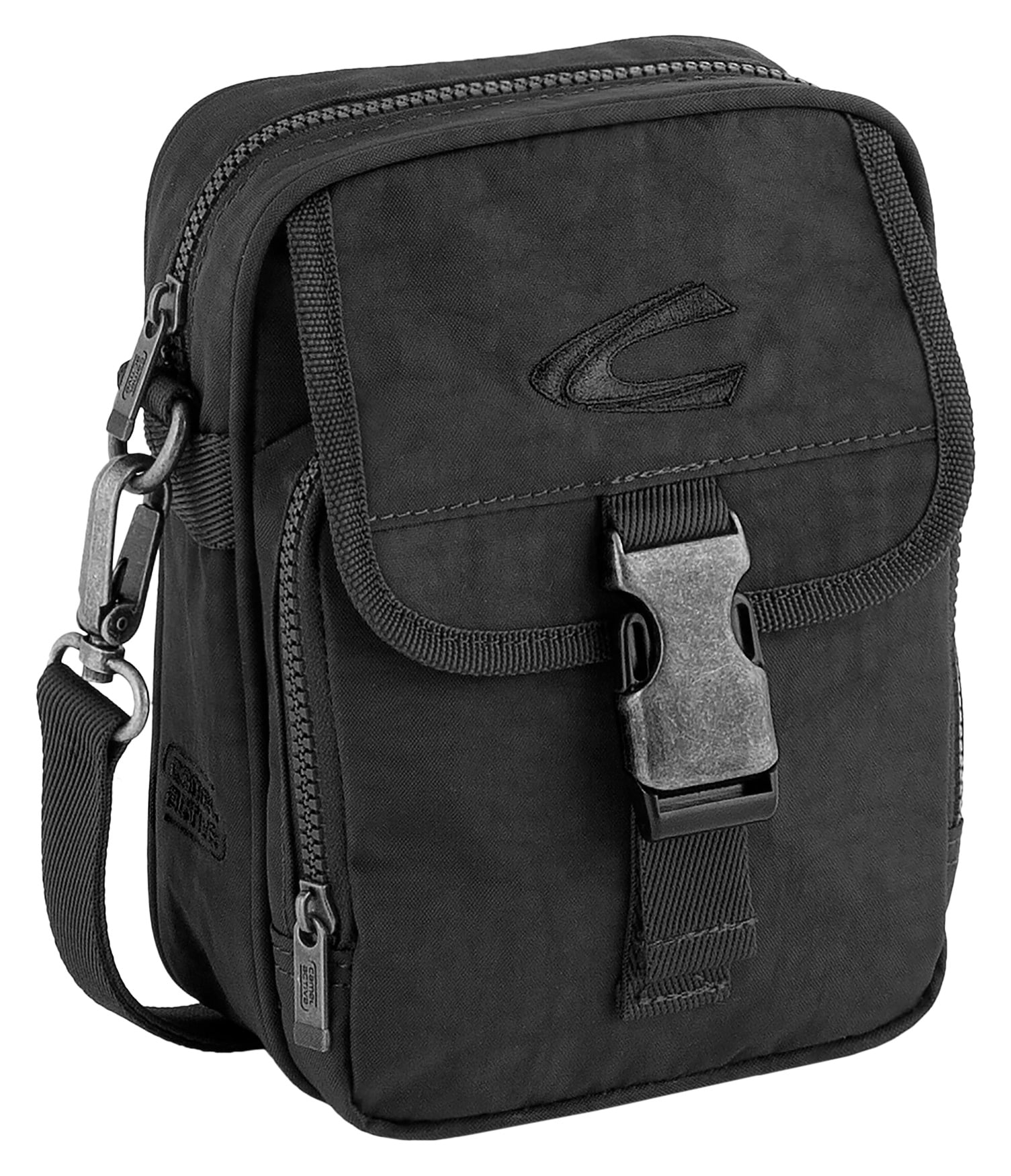 camel active 1100000002199 "Journey" Herren Schultertasche, funktional und perfekt für alle Lebenslagen