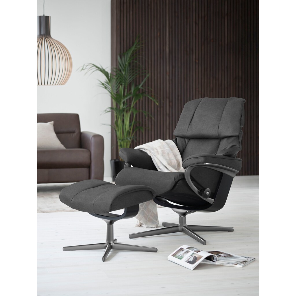 Stressless® Relaxsessel »Reno«, (Set, Relaxsessel mit Hocker)