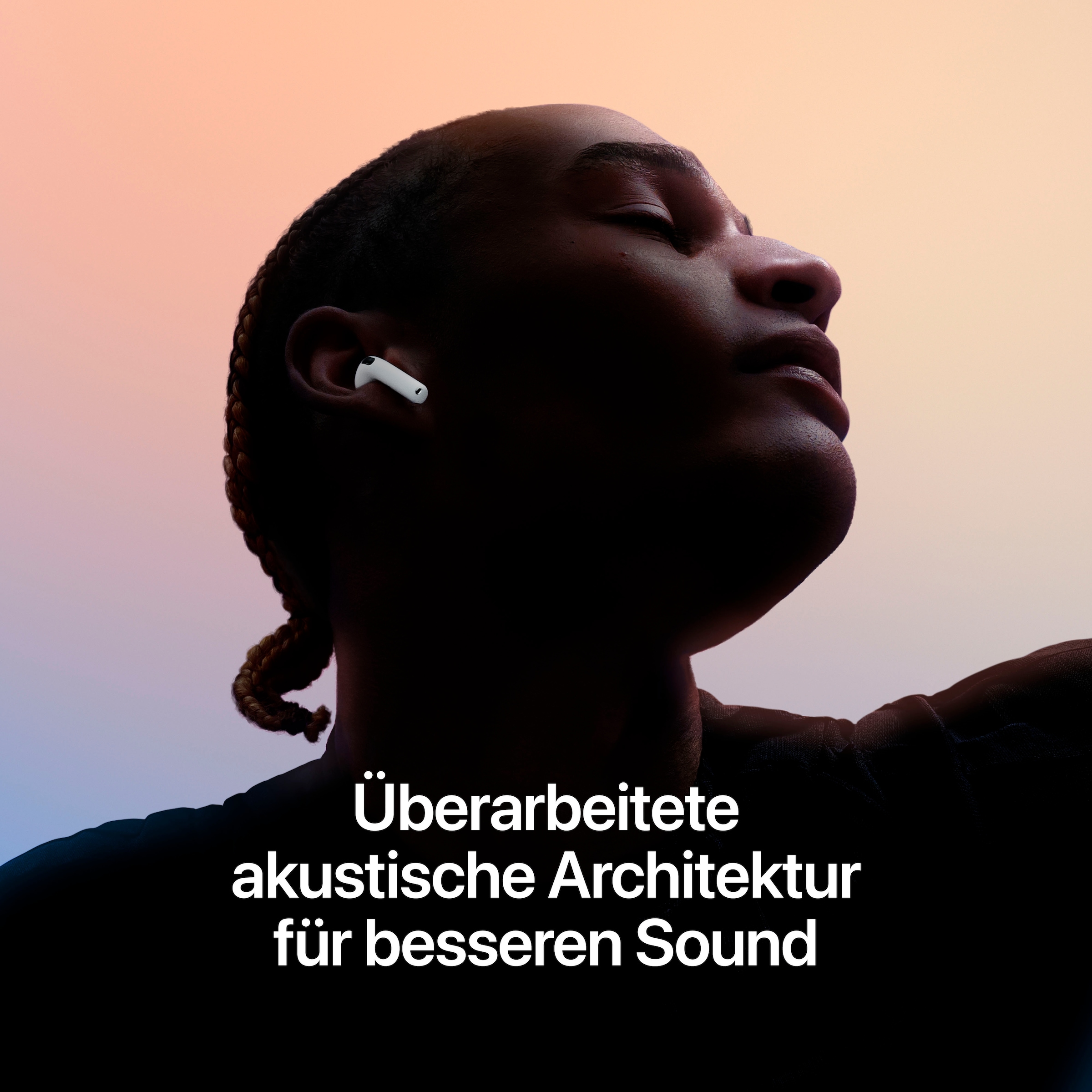 Apple wireless In-Ear-Kopfhörer »AirPods 5 mit kabellosem Ladecase« Bluetooth Active Noise Cancelling (ANC) | Freisprechfunktion | Transparenzmodus | True Wireless