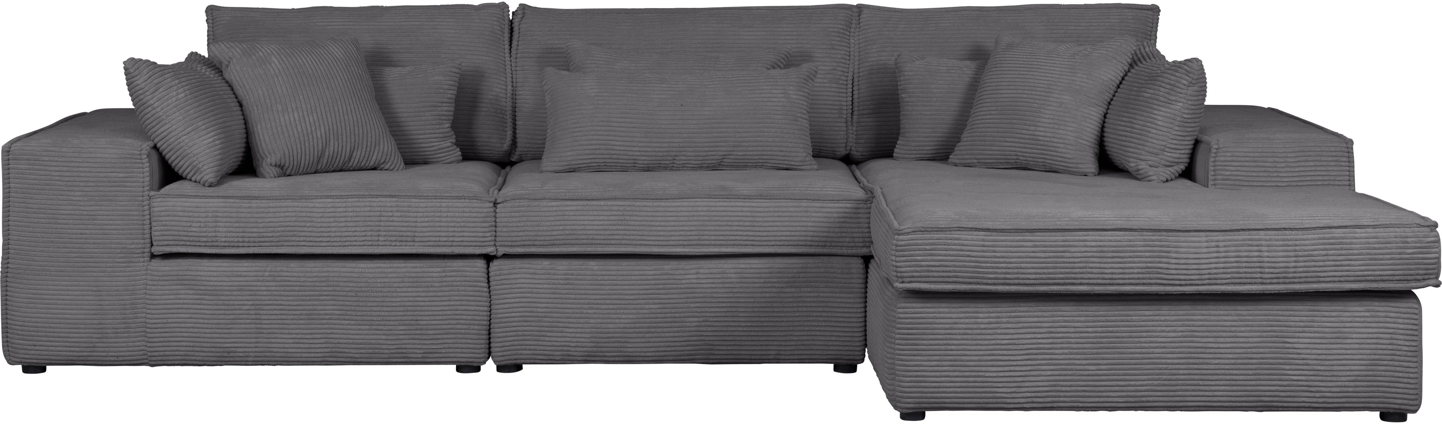 Thumbnail - RAUM.ID Ecksofa "Enid L-Form" 3 Teile, bestehend aus Modulen, in vielen Bezügen, auch in Breitcord