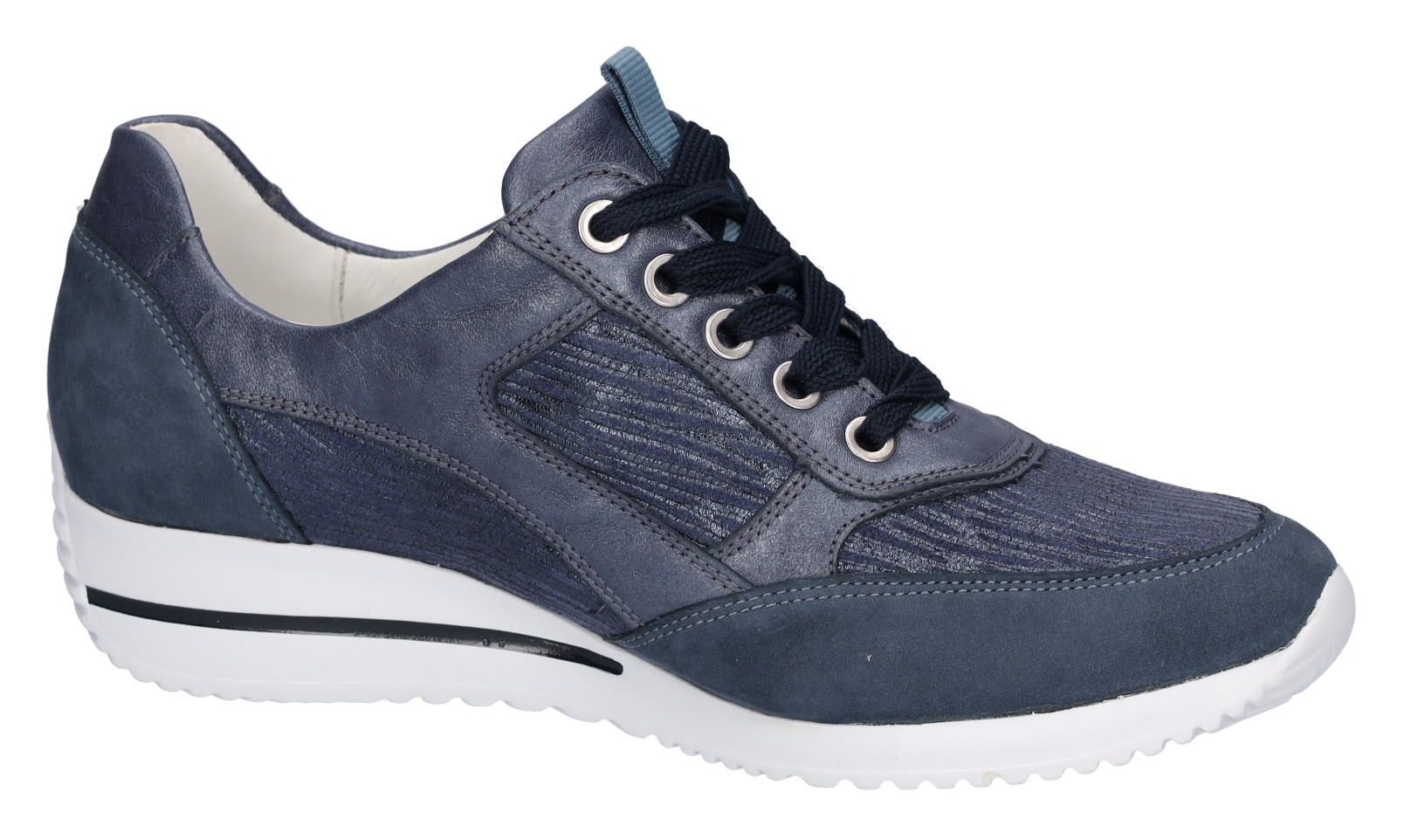 Waldläufer Keilsneaker »HIMONA«, Halbschuh, Schnürschuh, Komfortschuh mit Reißverschluss