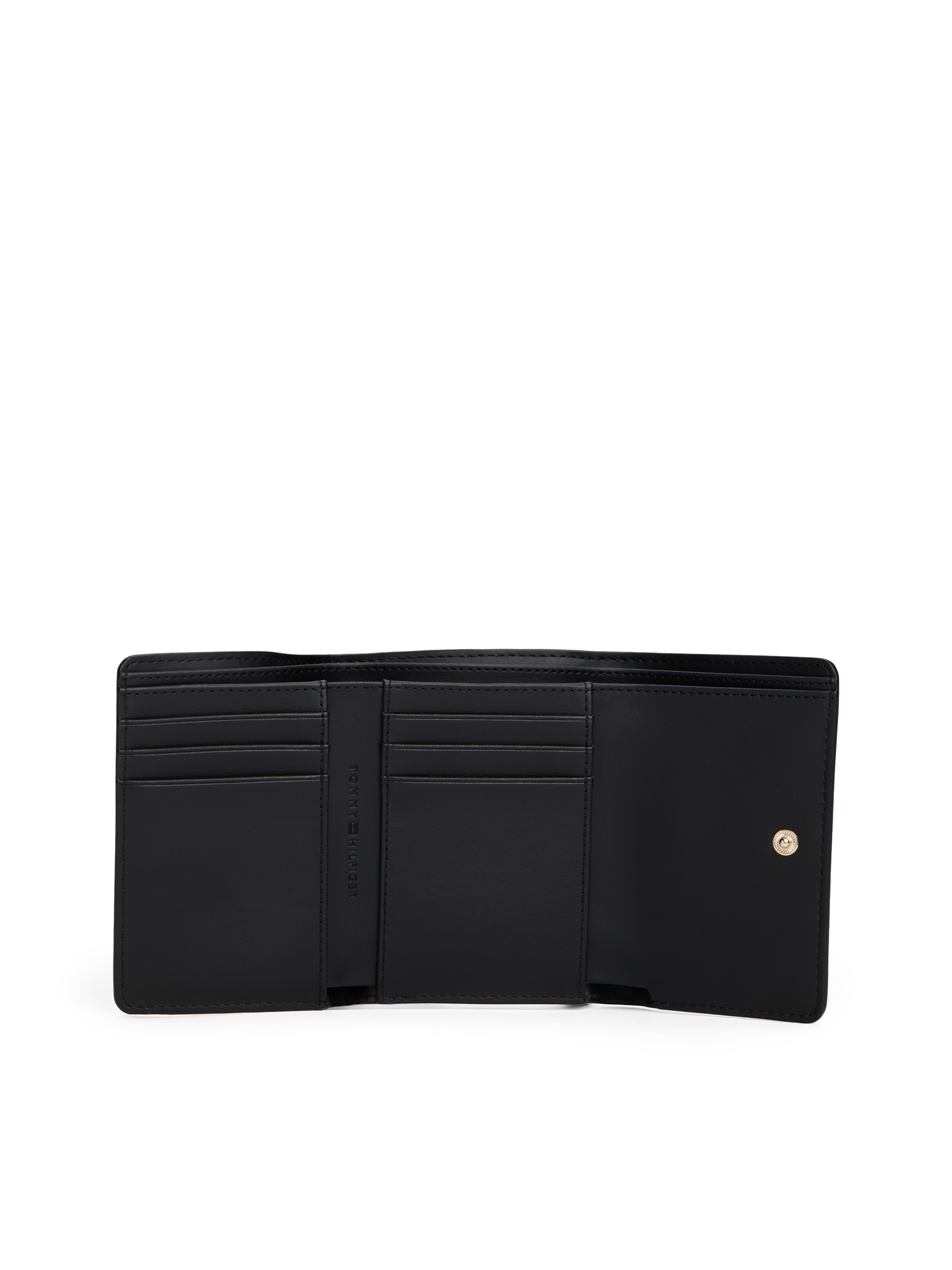 Tommy Hilfiger Geldbörse »TH ICON TRIFOLD«, Damen Geldbeutel, Portemonnaie, RV-Rückfach für Münzen