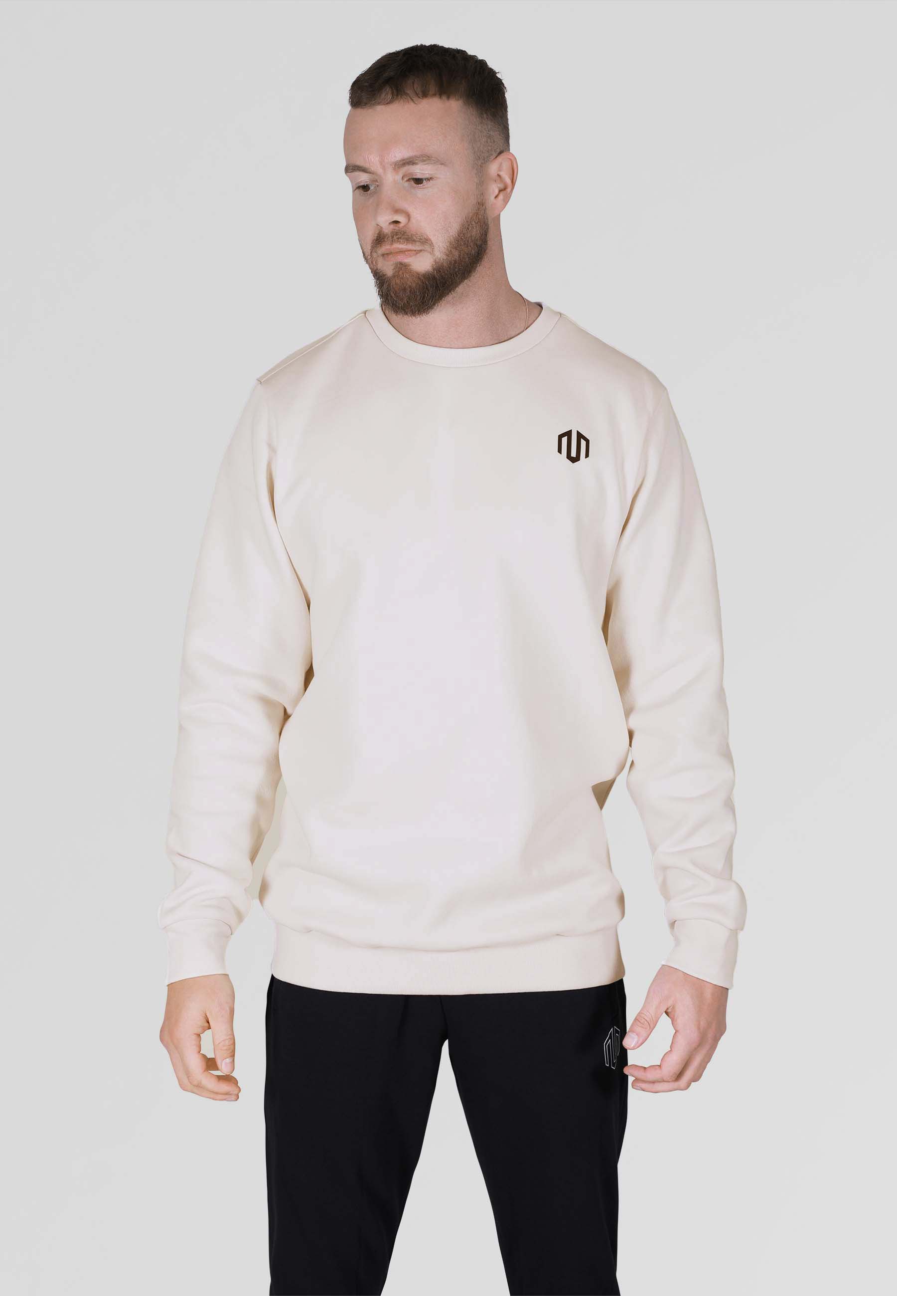 MOROTAI Sweatshirt »MOROTAI Herren Morotai Kisho Sweater«, 1 Stk.
