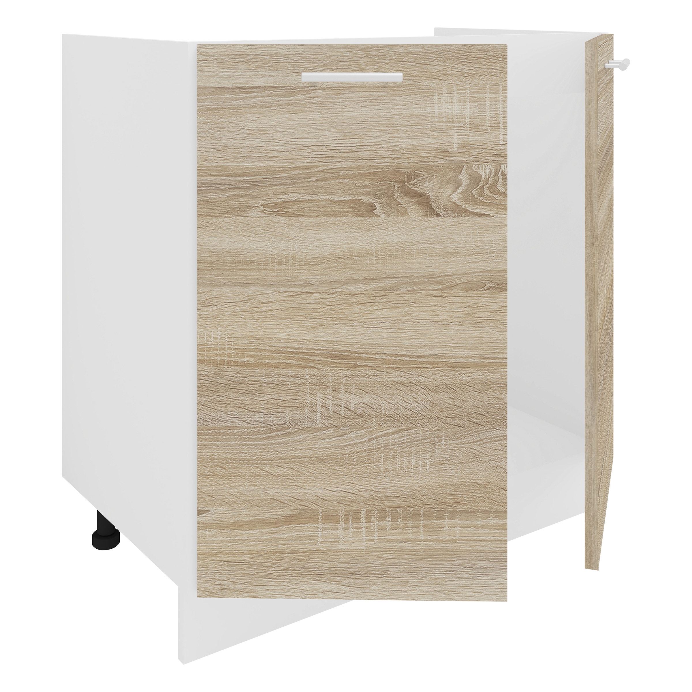 VCM Unterschrank »VCM Spülunterschrank | Maße ca. H. 82 x B. 80 x. T. 46 cm | Unterschrank mit zwei Drehtüren | Küchenmöbel ¿ Esilo«, (1 St.)