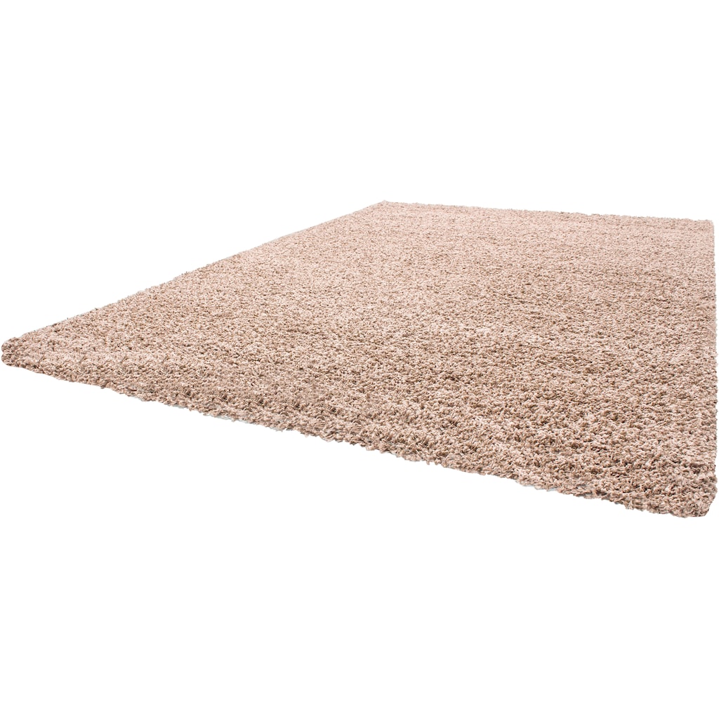 Ayyildiz Teppiche Hochflor-Teppich »Life Shaggy 1500«, rechteckig, Langflor, uni, große Farbauswahl, robust, auch als Läufer und in rund